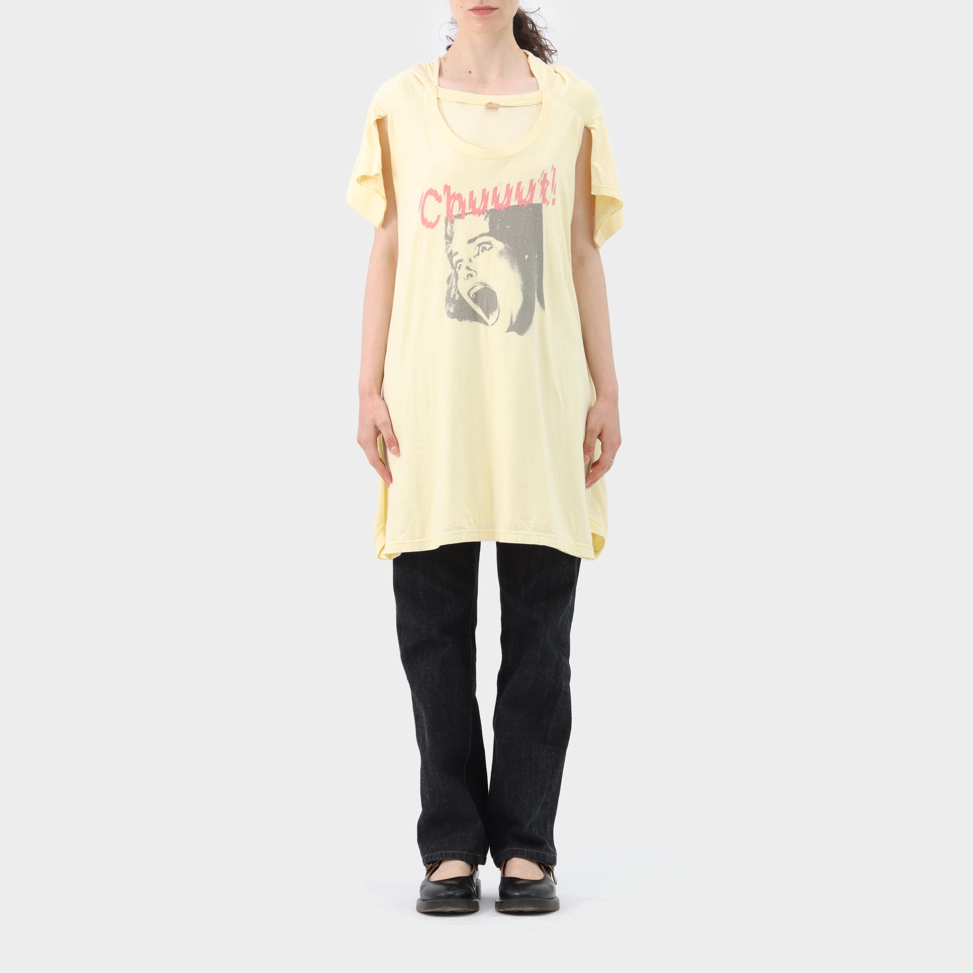 Undercover 'T' Reconstructed T-Shirt Dress