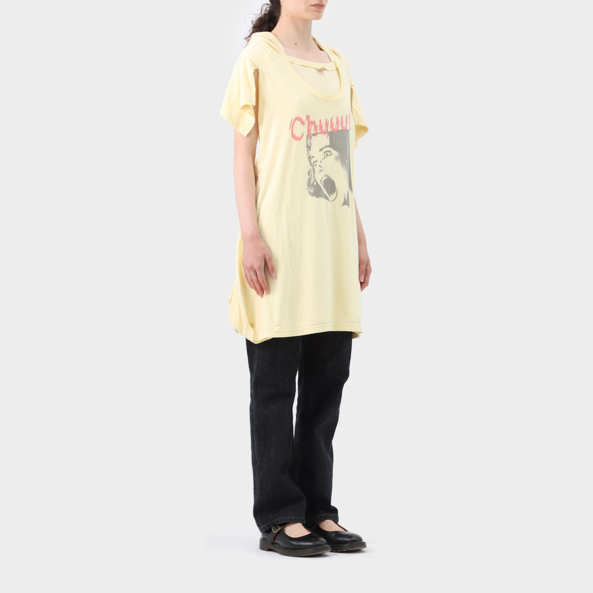 Undercover 'T' Reconstructed T-Shirt Dress