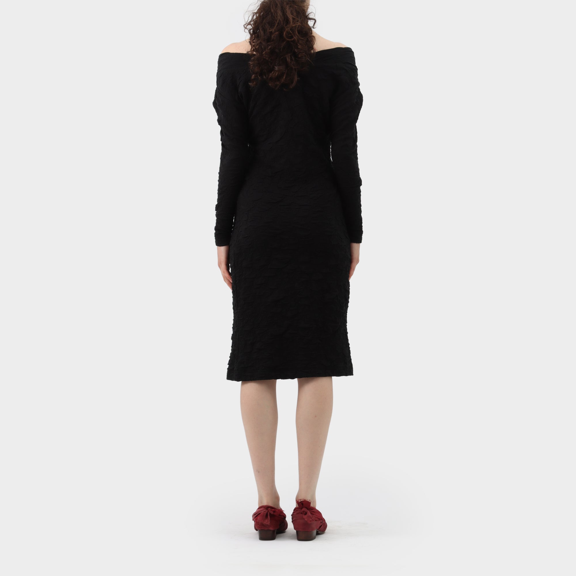 Vivienne Westwood Anglomania Textured Long sleeve Dress