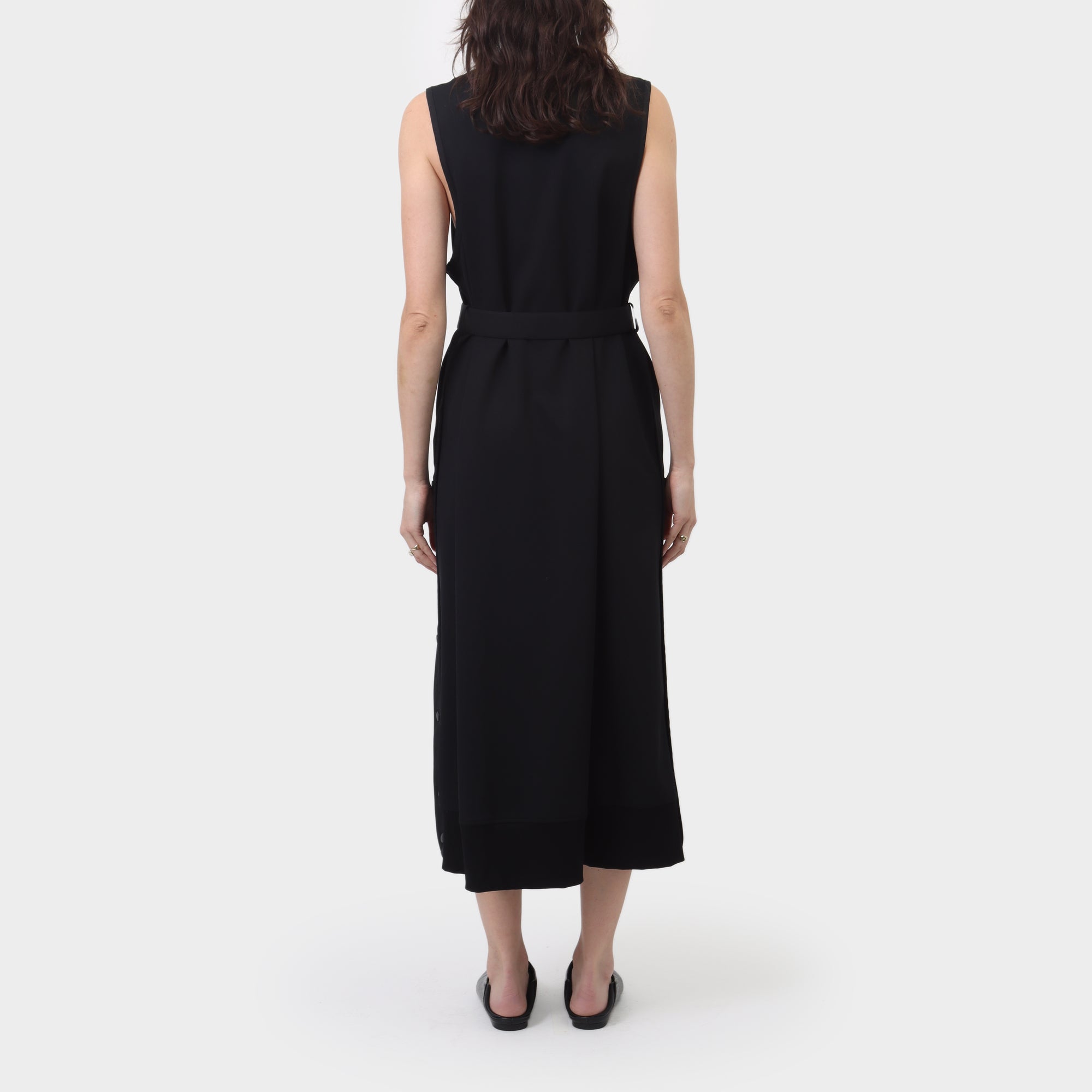 Y-3 Zip-Up Tech Dress with Snap Closures