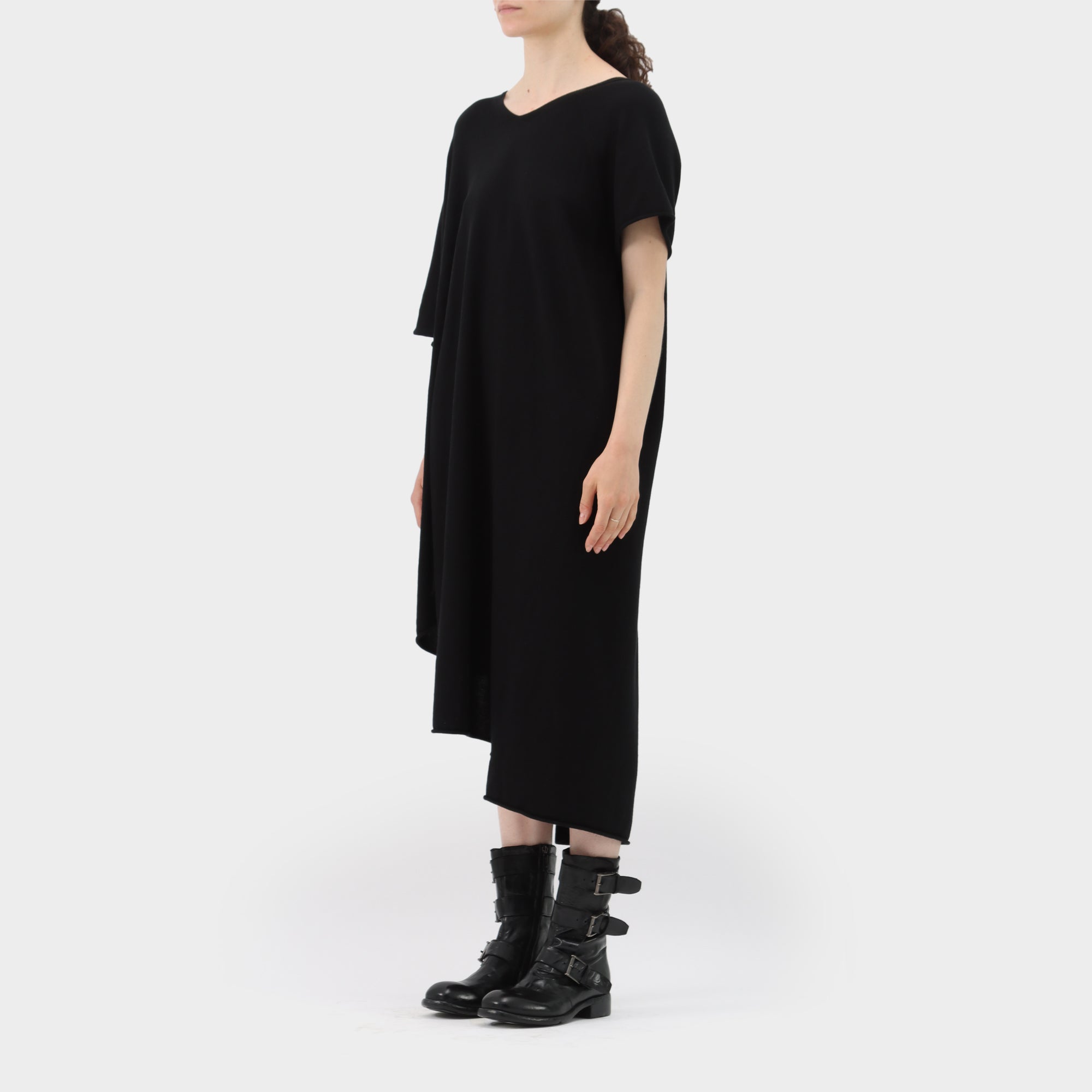 Rismat by Y's Asymmetrical Knit Dress
