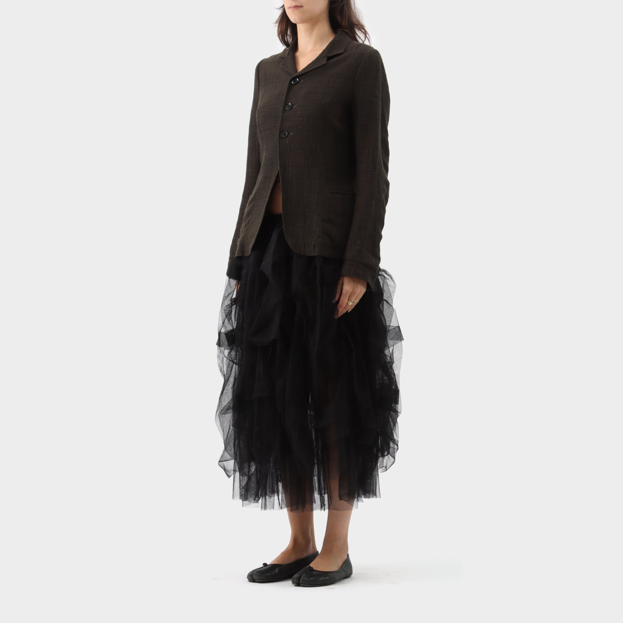 Y's Yohji Yamamoto Textured Blazer