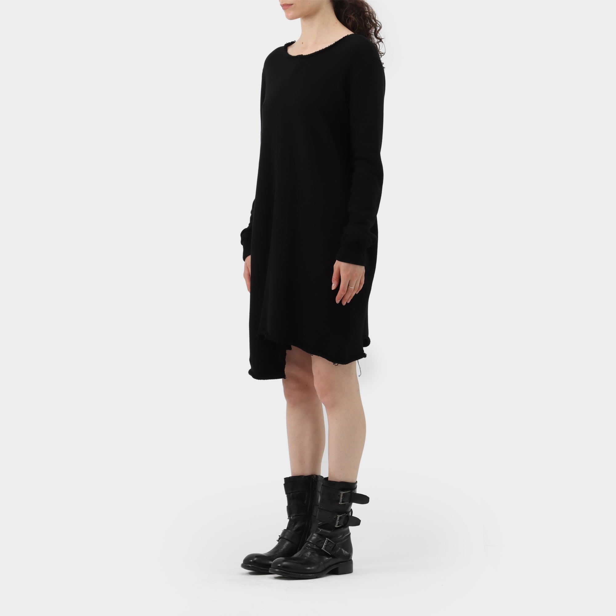 Y's Yohji Yamamoto Asymmetric Sweater Dress