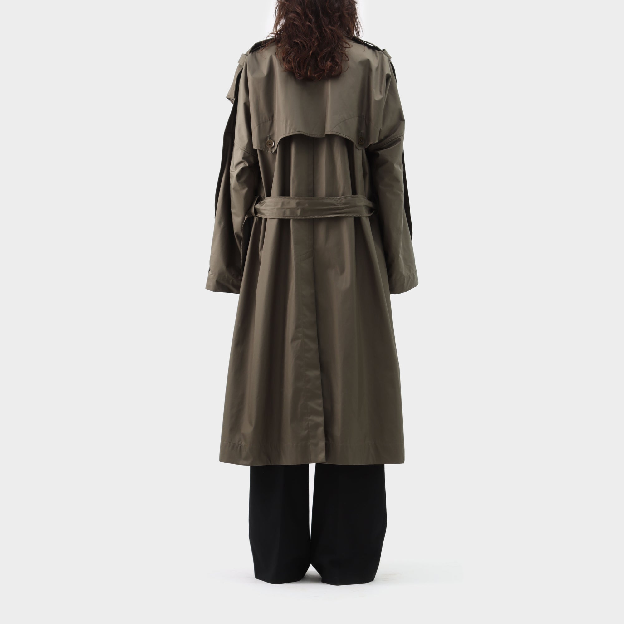 Yohji Yamamoto Pour Homme Wool Lined Trench Coat