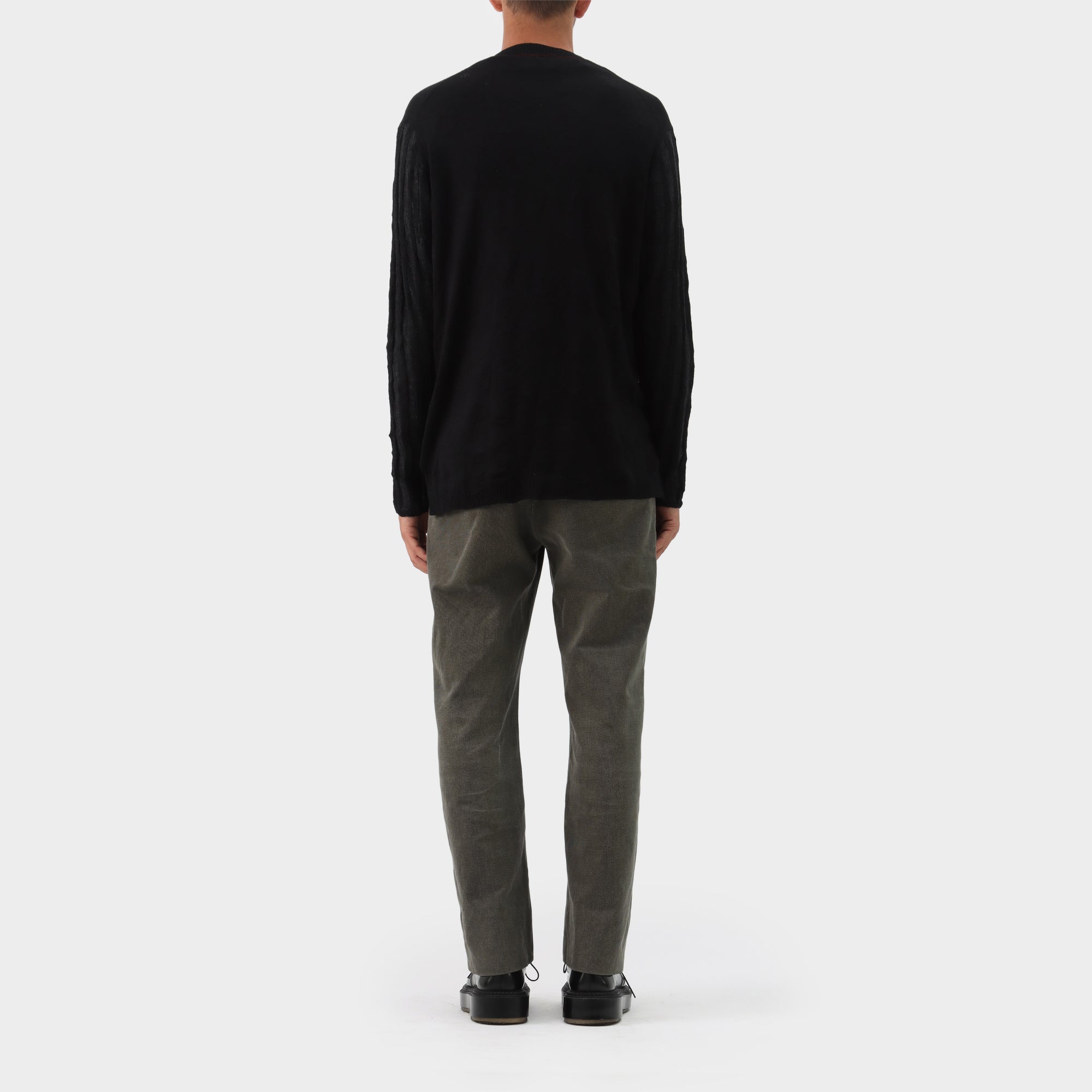 Yohji Yamamoto Regulation Textured Long Sleeve