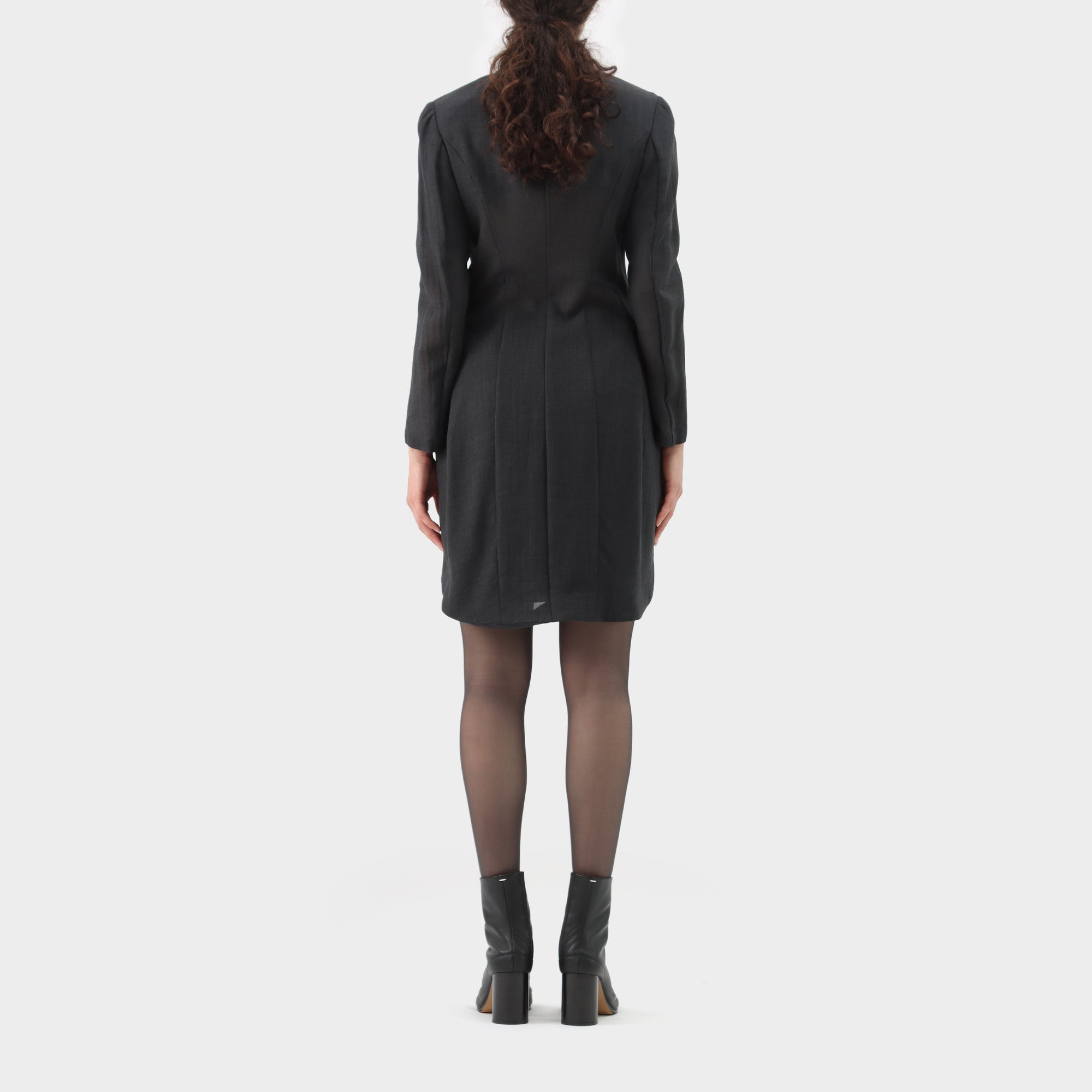 Yohji Yamamoto Sheer Wool Tailcoat
