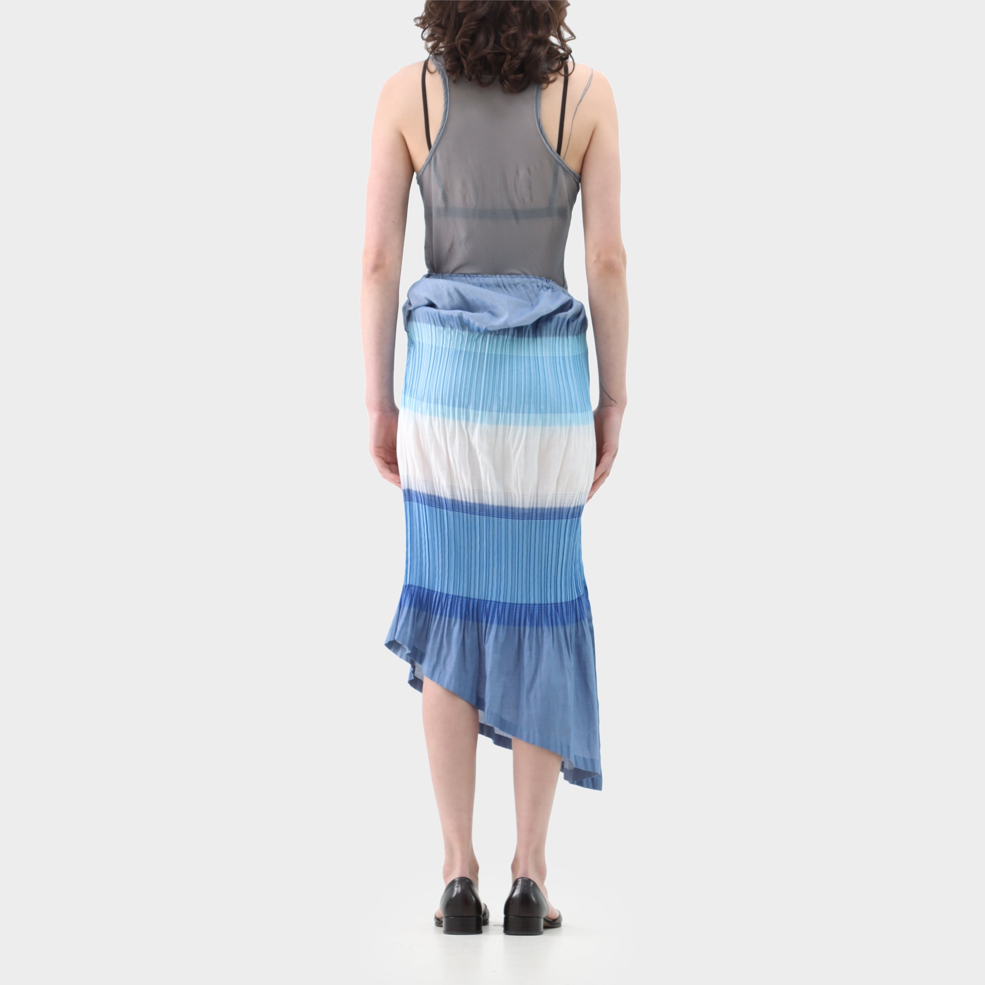 Issey Miyake Fete Pleated Degrade Skirt