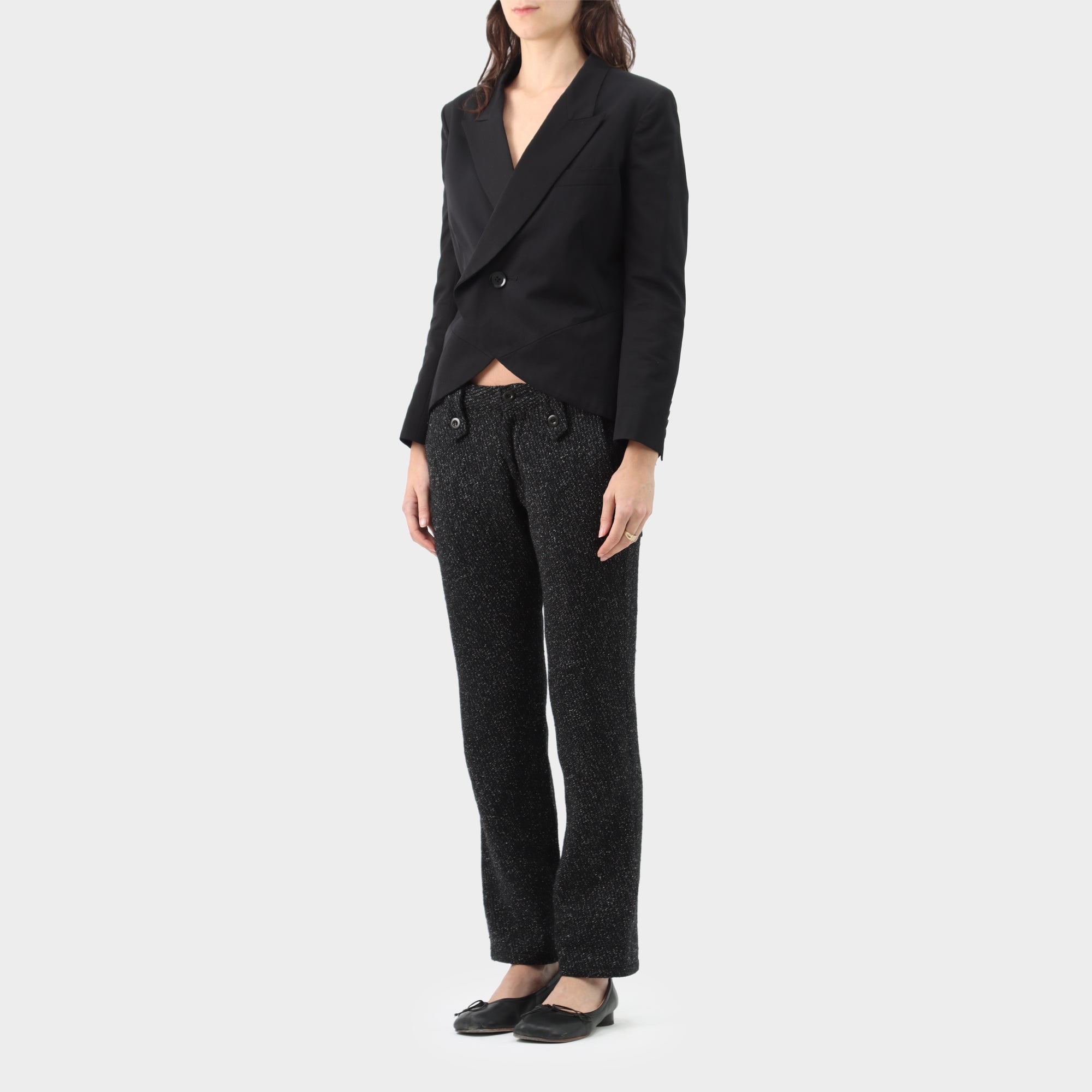 Y's Cotton tuxedo jacket