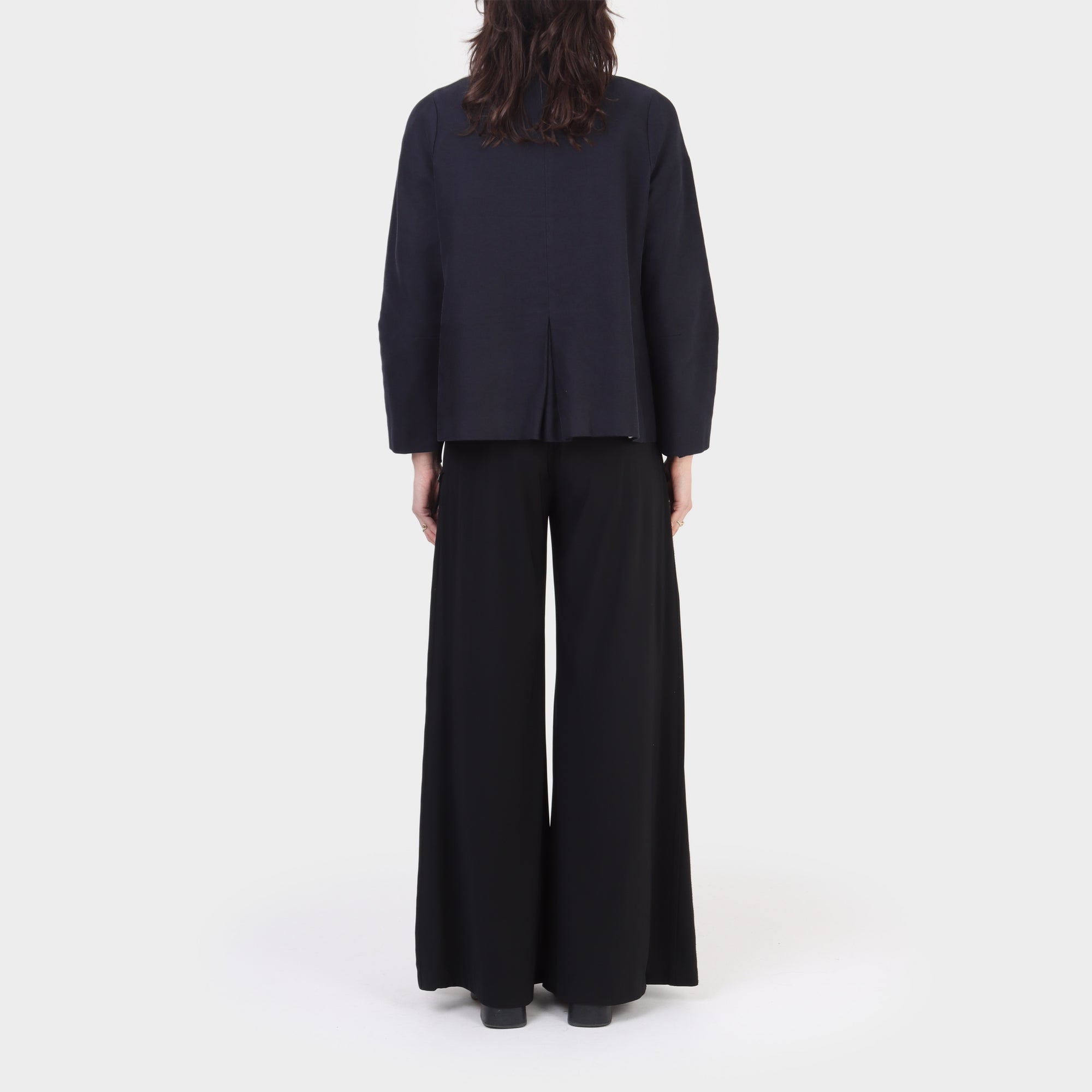 Marithé+François Girbaud Heavy Collarless Cotton Jacket
