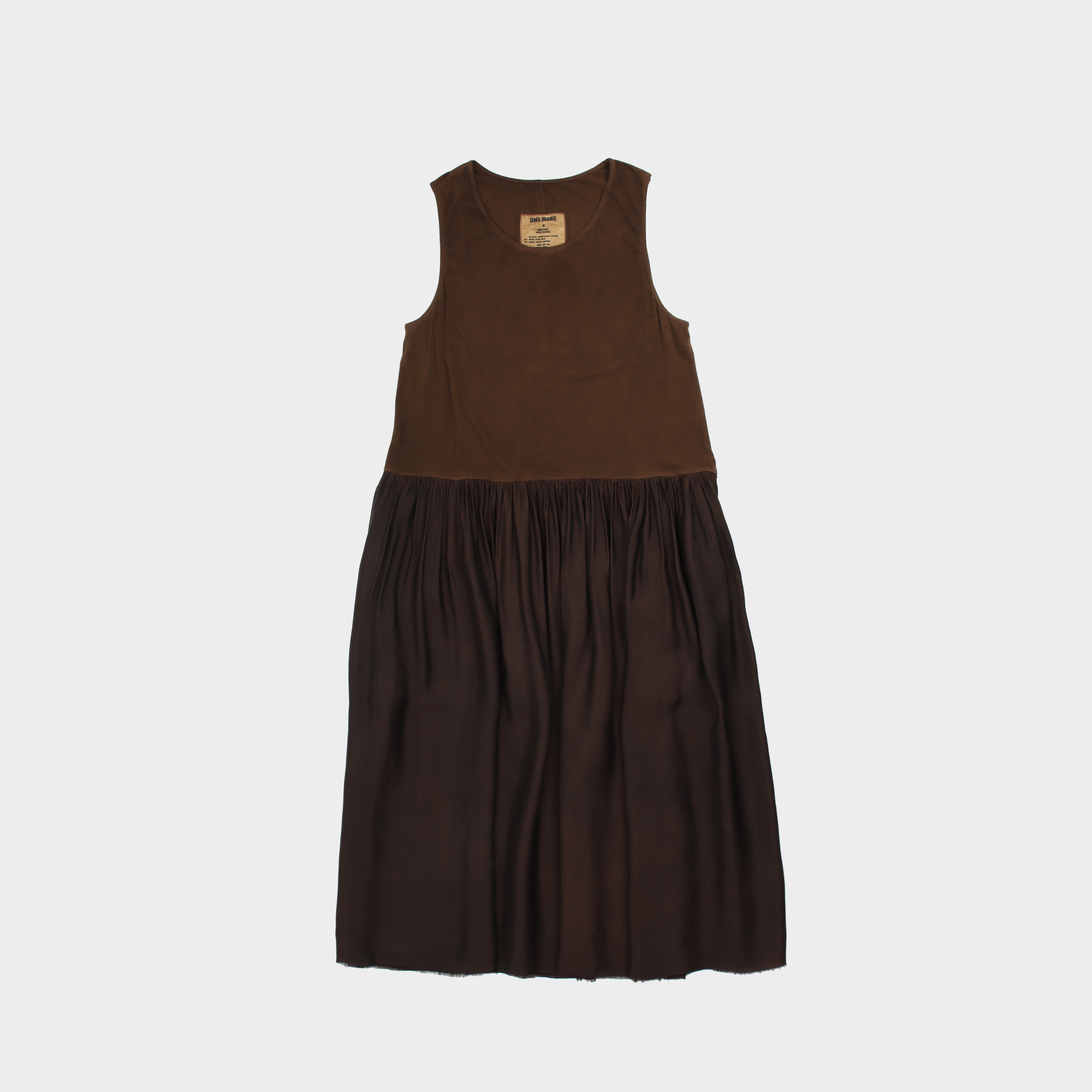Uma Wang Duma Sleeveless Maxi Dress – Shop Bruce