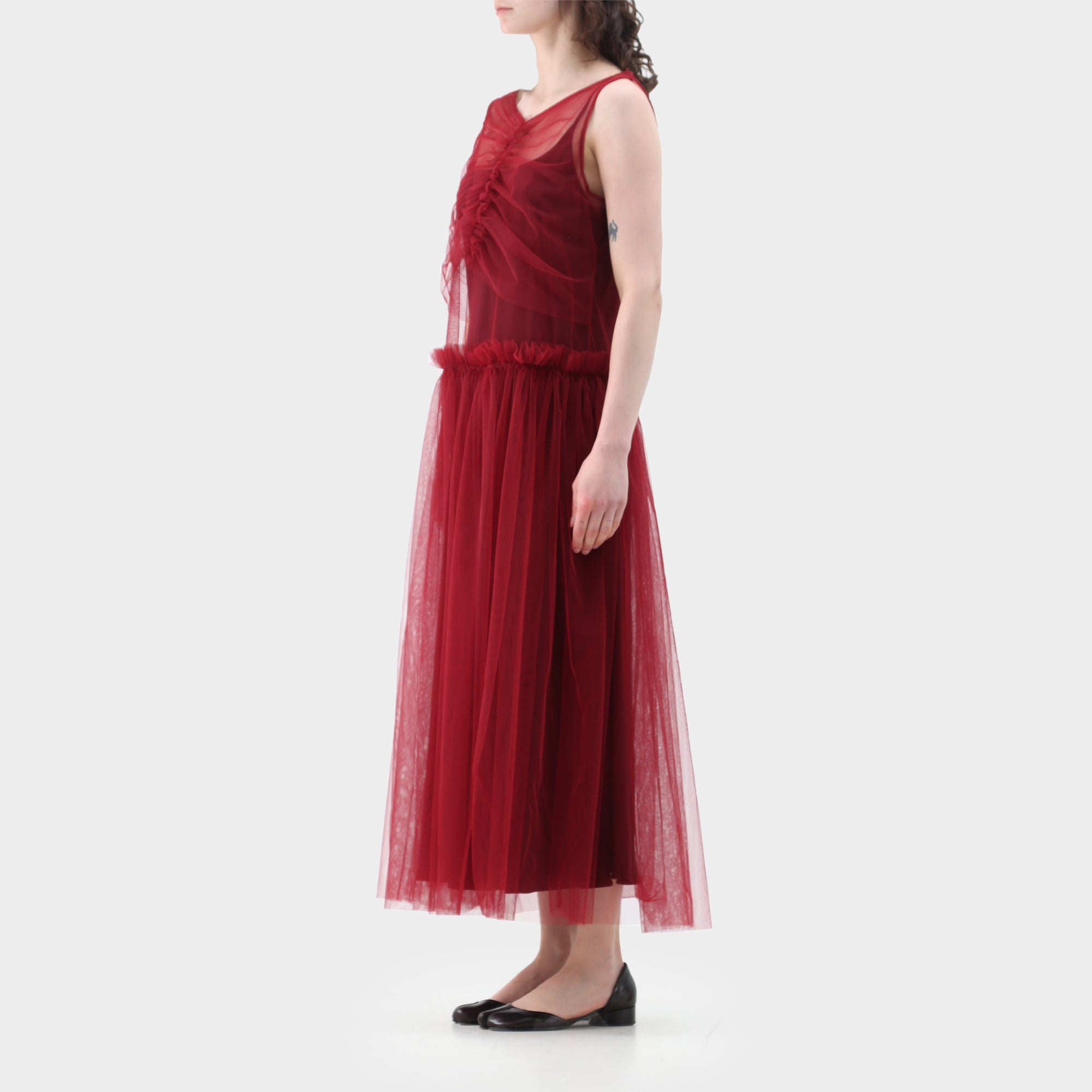 Molly Goddard tulle midi dress