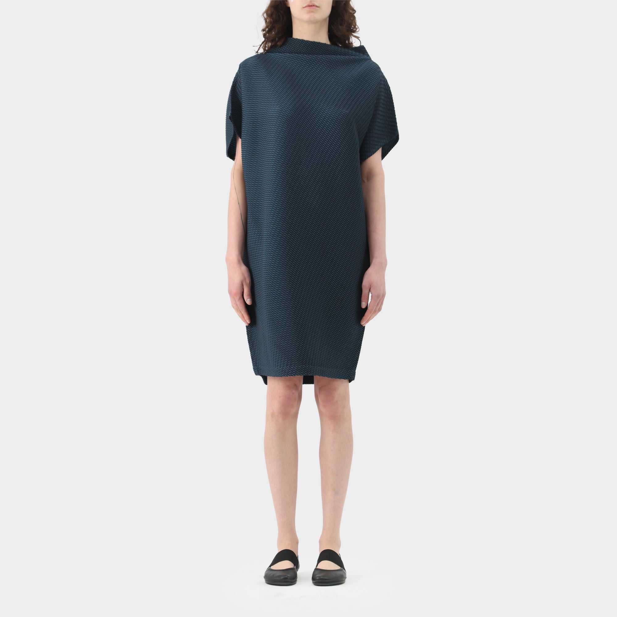 Issey Miyake Diamond Pleat Dress