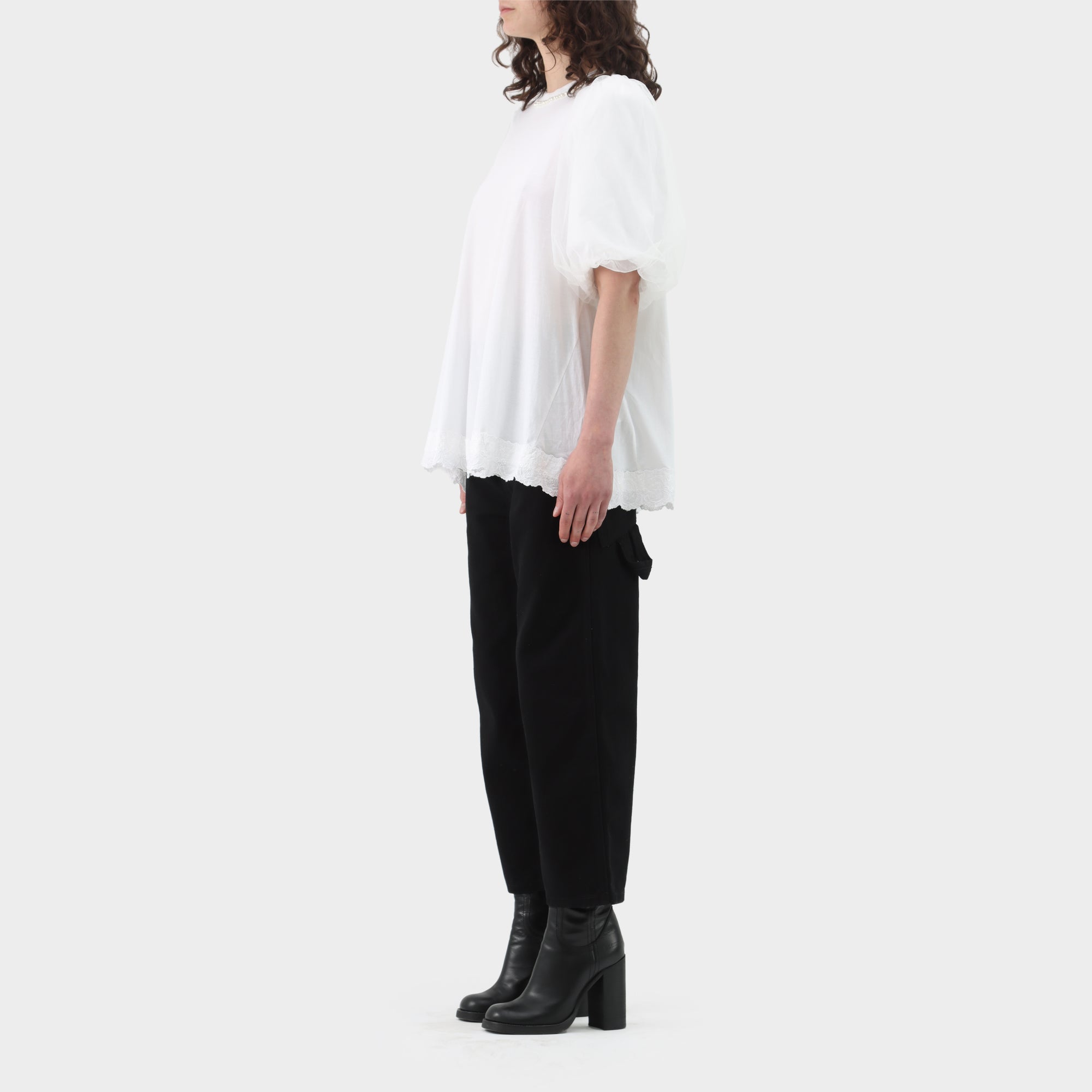 Simone Rocha Tulle Sleeve TSHIRT