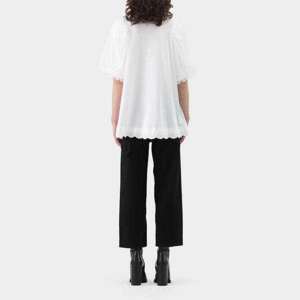 Simone Rocha Tulle Sleeve TSHIRT