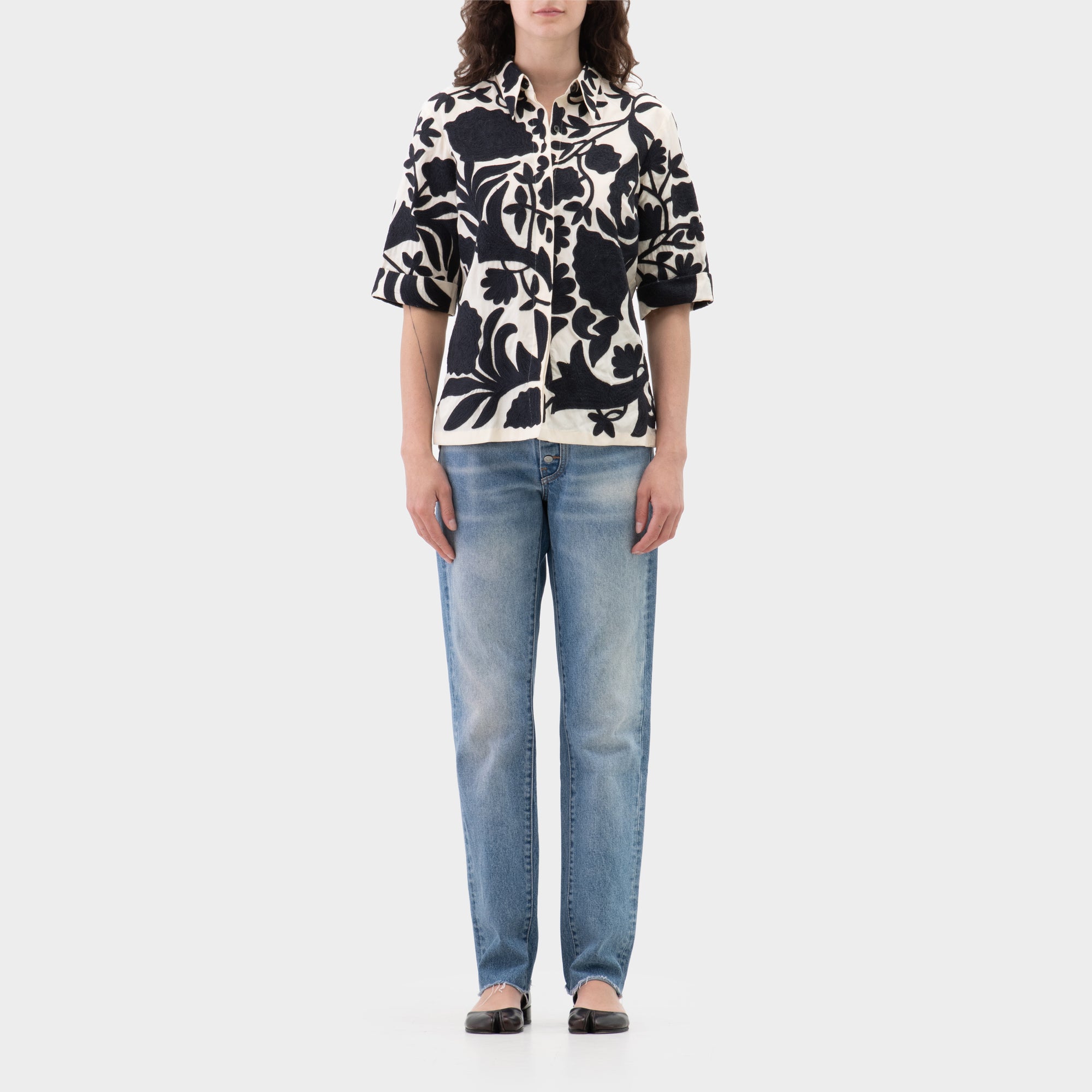 Dries van Noten embroidered shirt