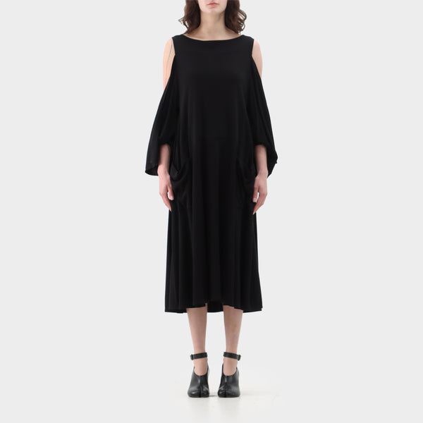 Yohji Yamamoto open sleeve dress