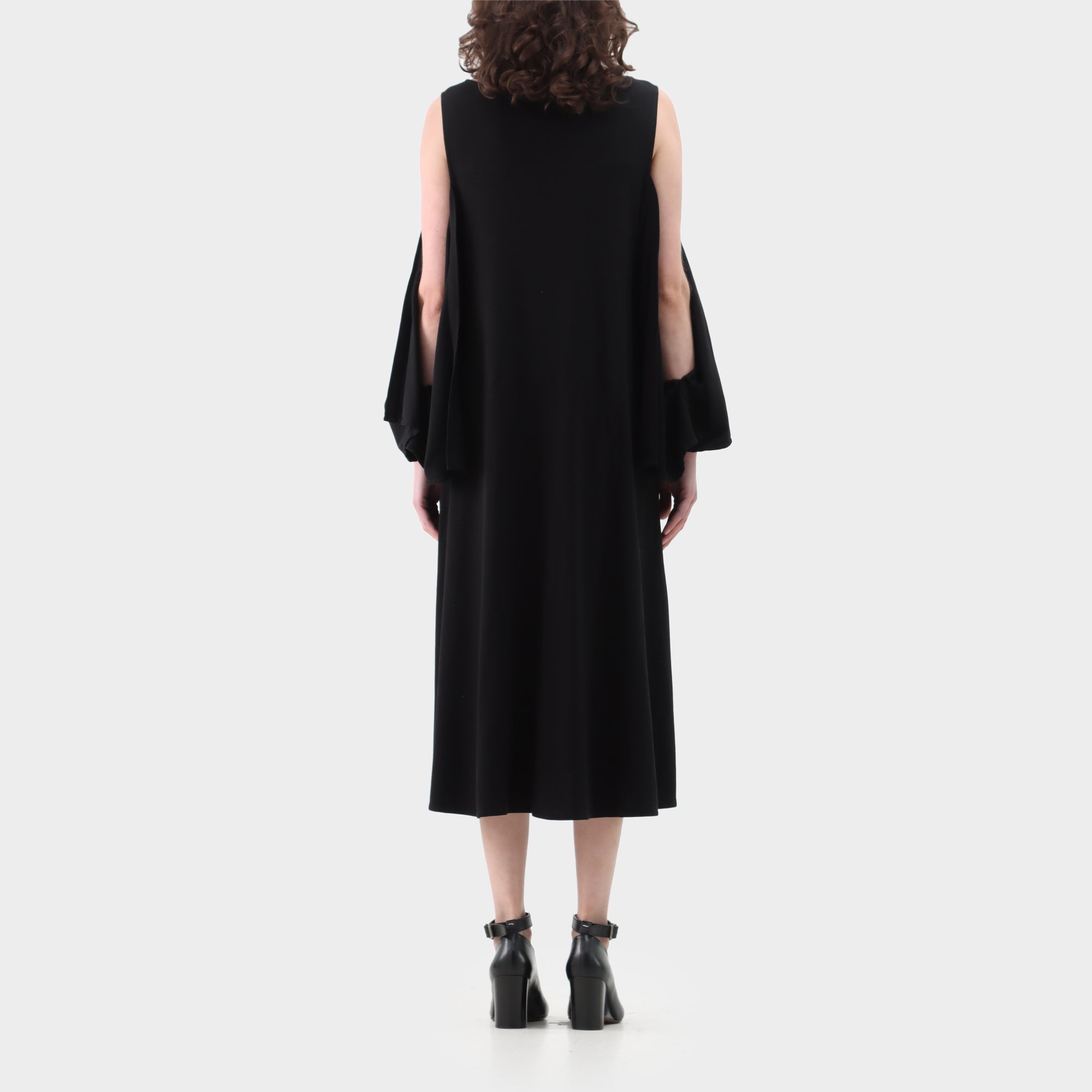 Yohji Yamamoto open sleeve dress