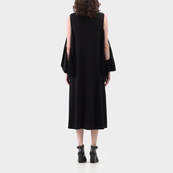 Yohji Yamamoto open sleeve dress