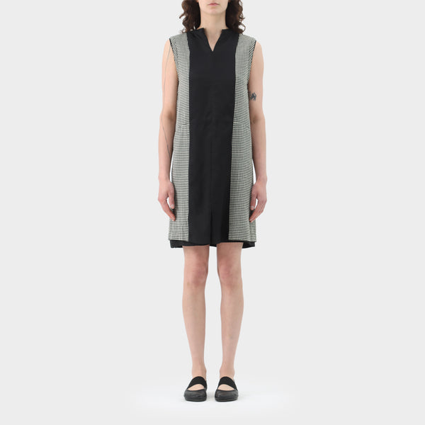 Tricot Comme des Garçons Wool/Nylon Houndstooth Dress