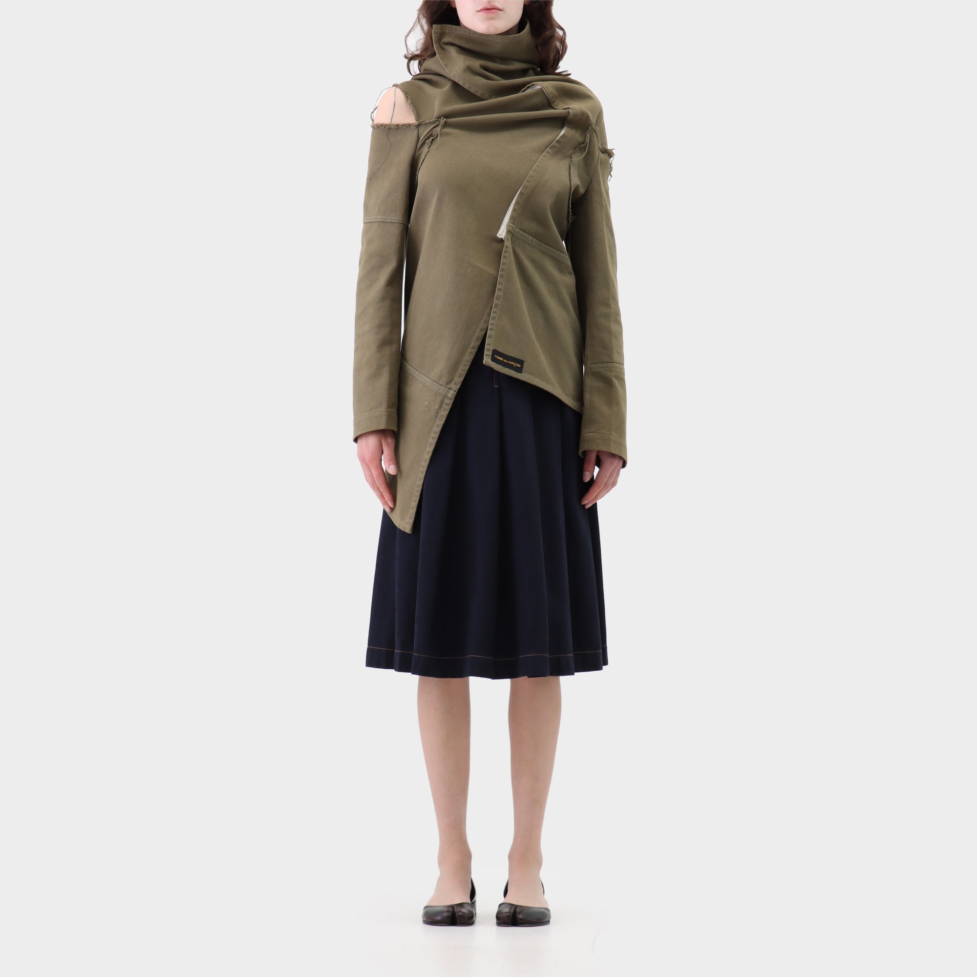 Comme des Garçons Asymmetrical Zip Jacket