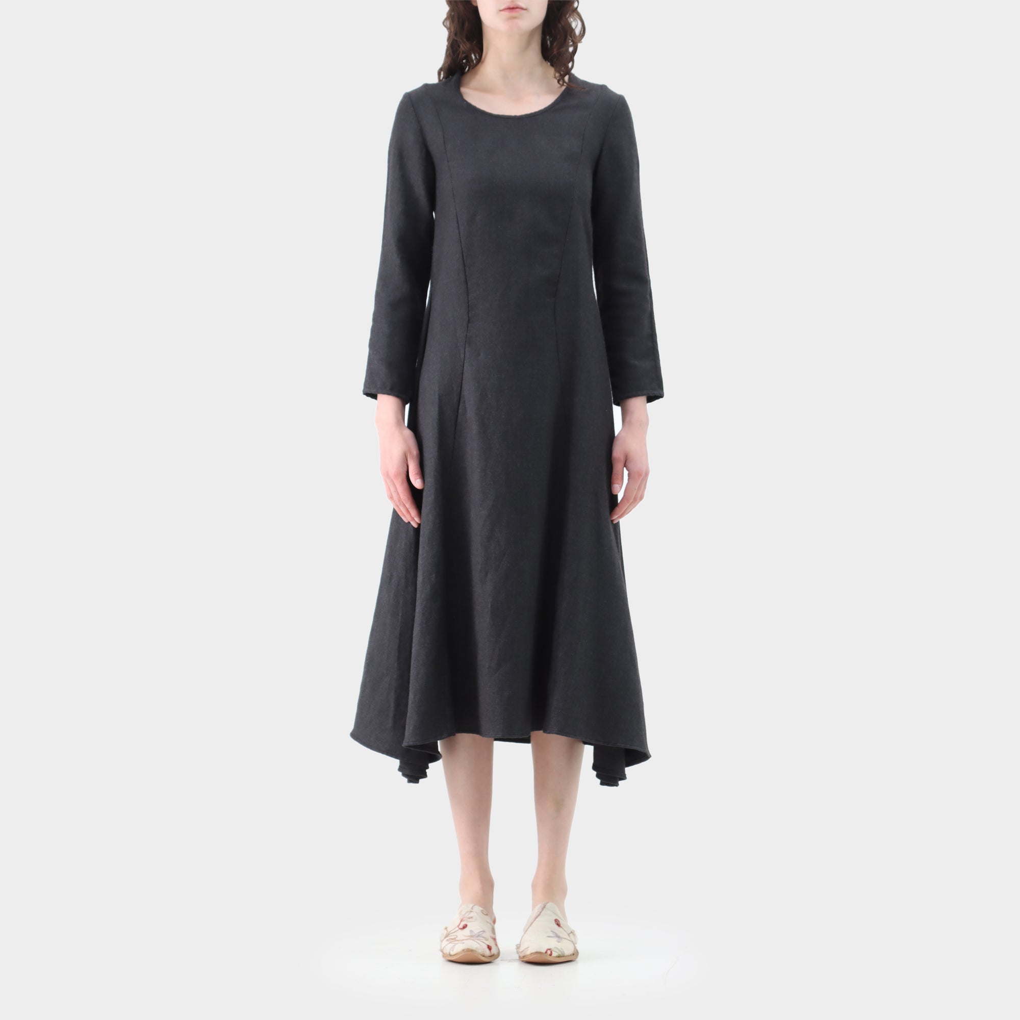 Marvielab Wool Flare Dress