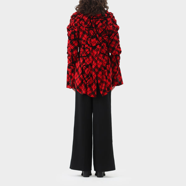 Comme des Garçons AW 2008 Scrunched Heart Jacket