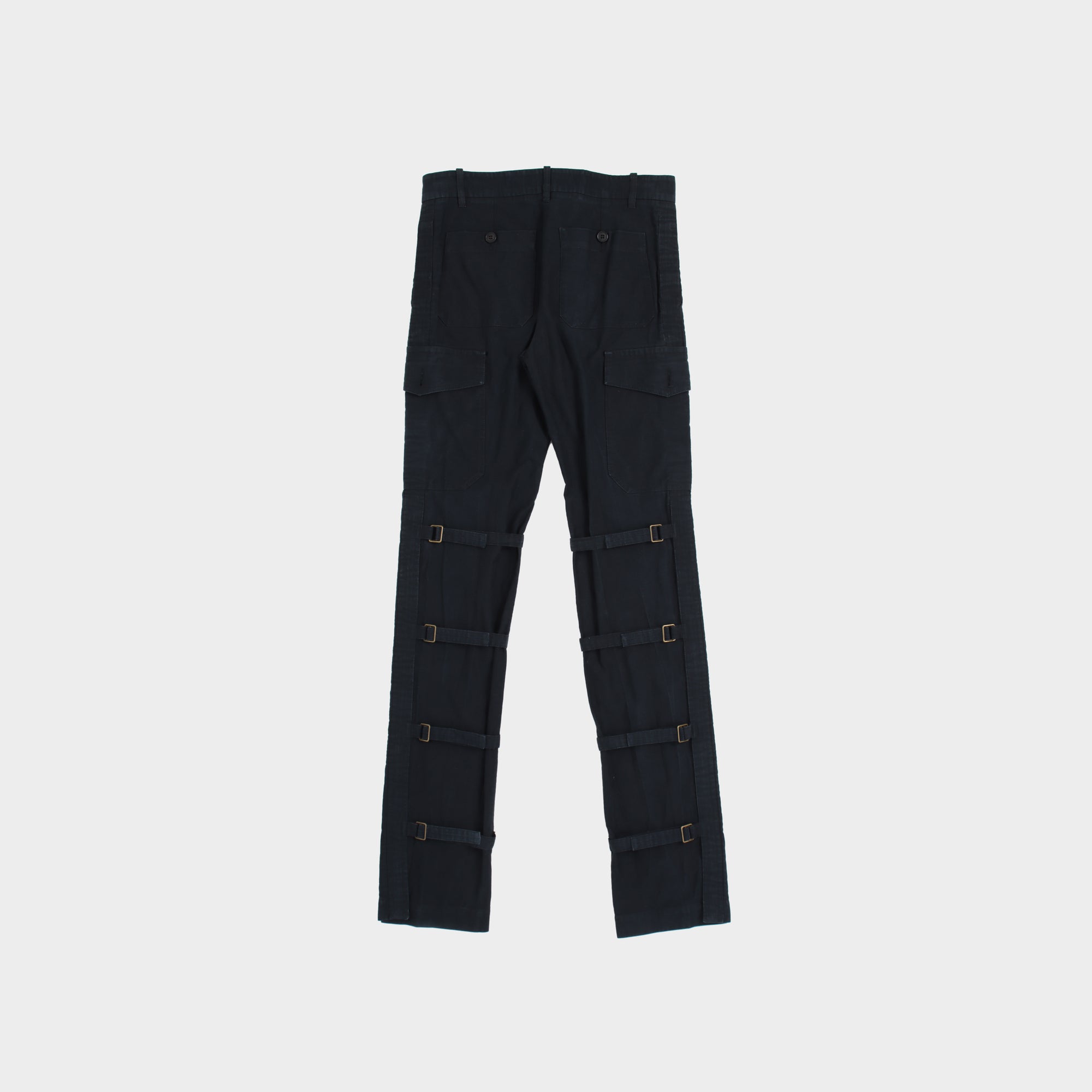 Ann Demeulemeester 2009 cotton bondage pants