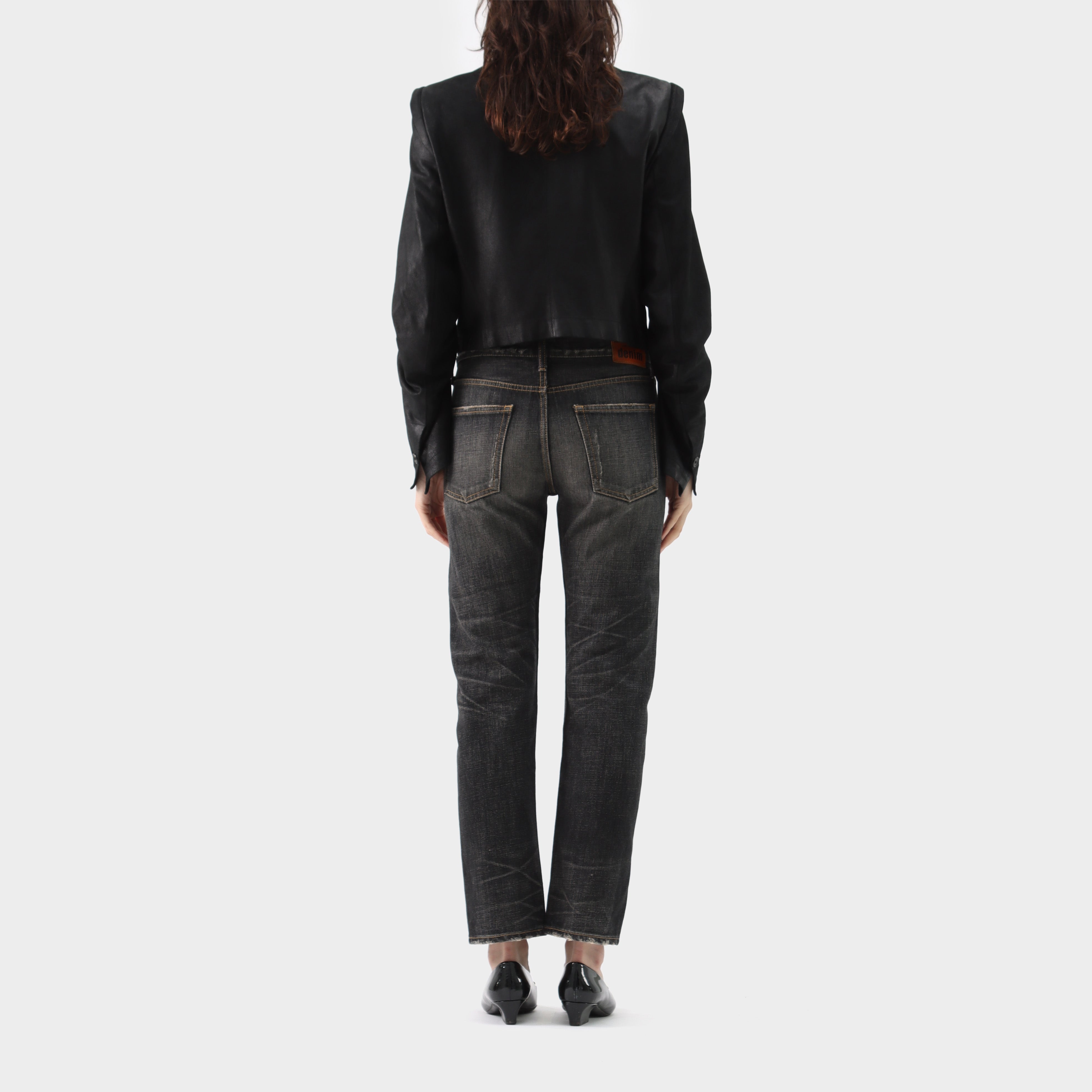Ann Demeulemeester Victorian Leather Jacket – Shop Bruce