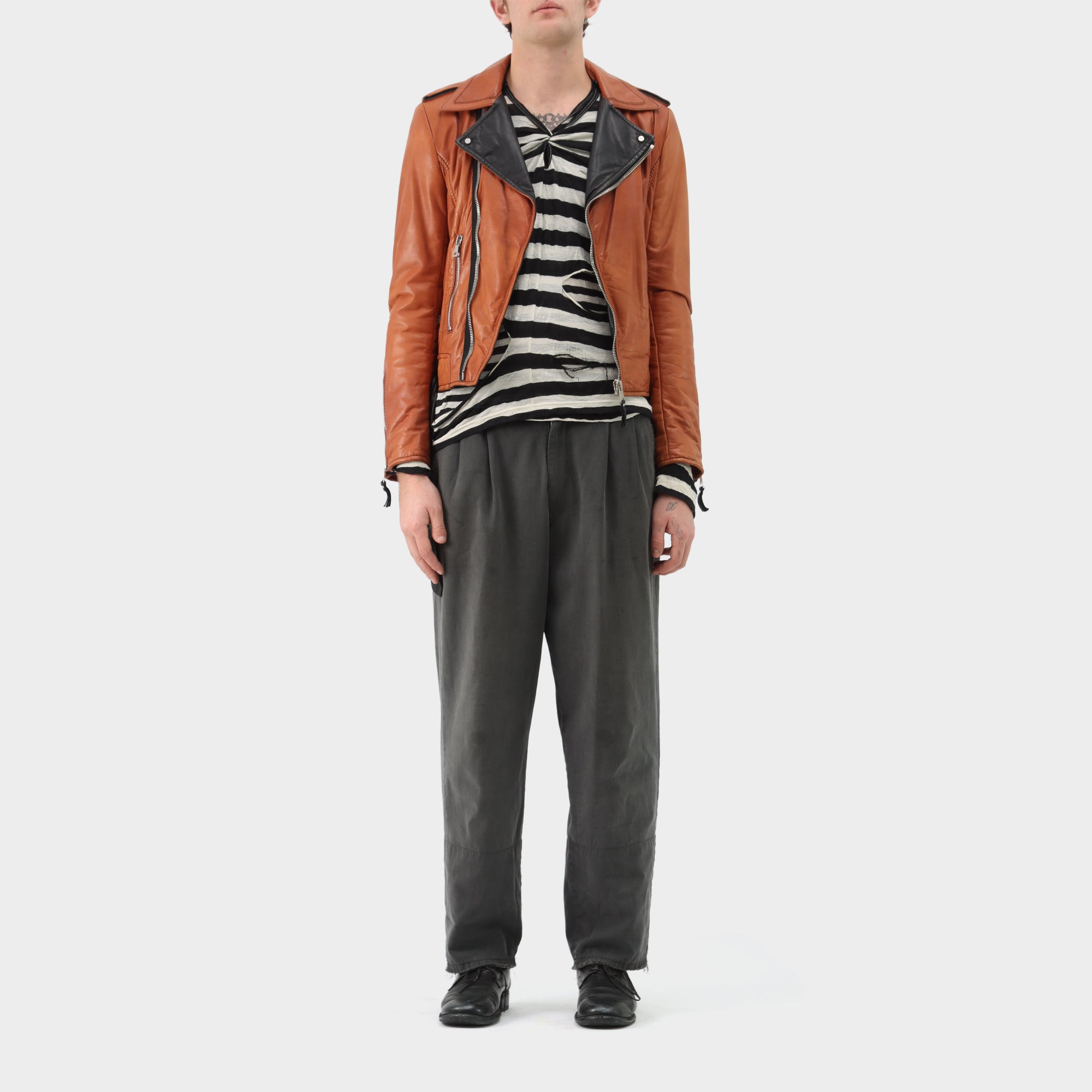 Balenciaga Moto Leather Jacket