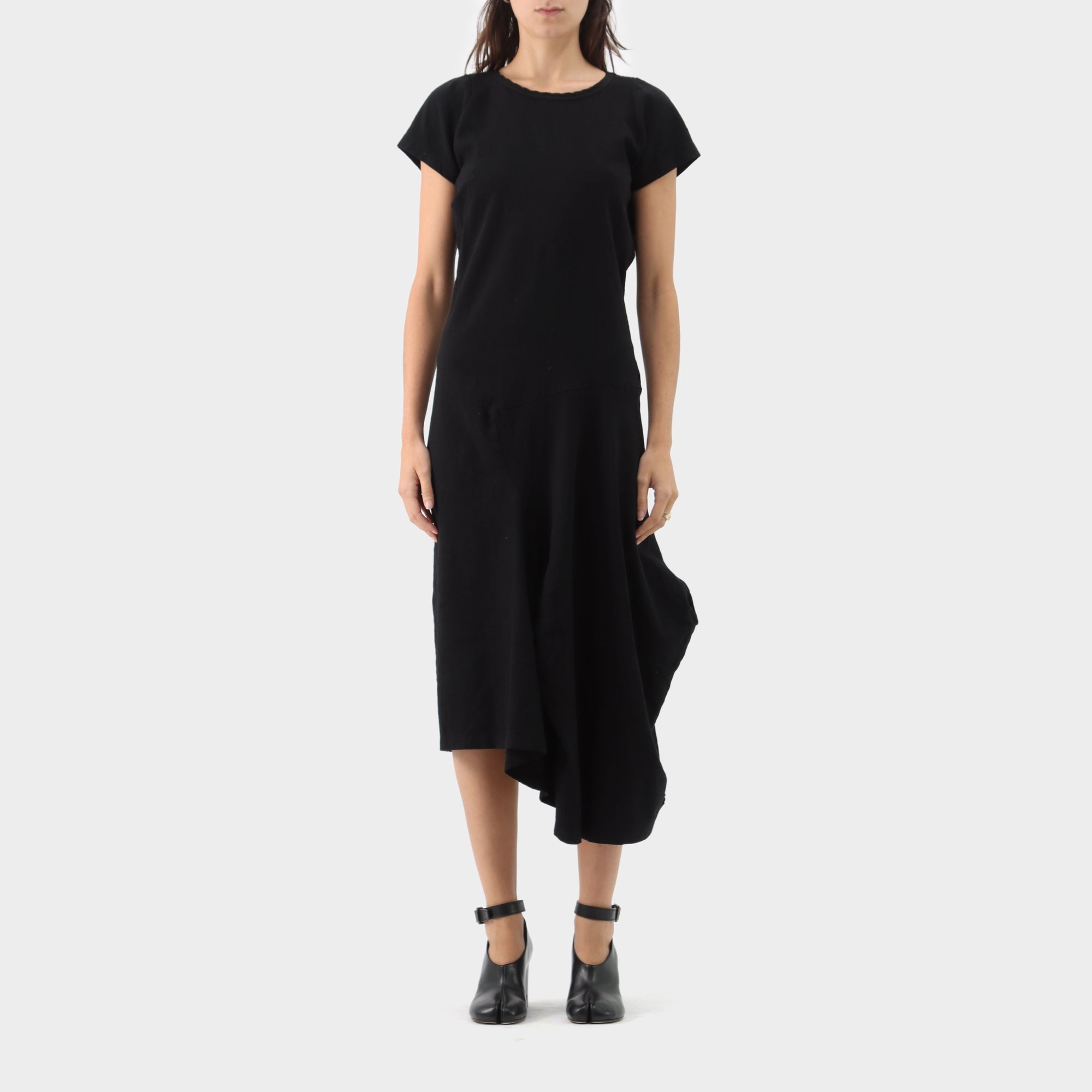 Comme des Garçons Wool Asymmetrical Dress