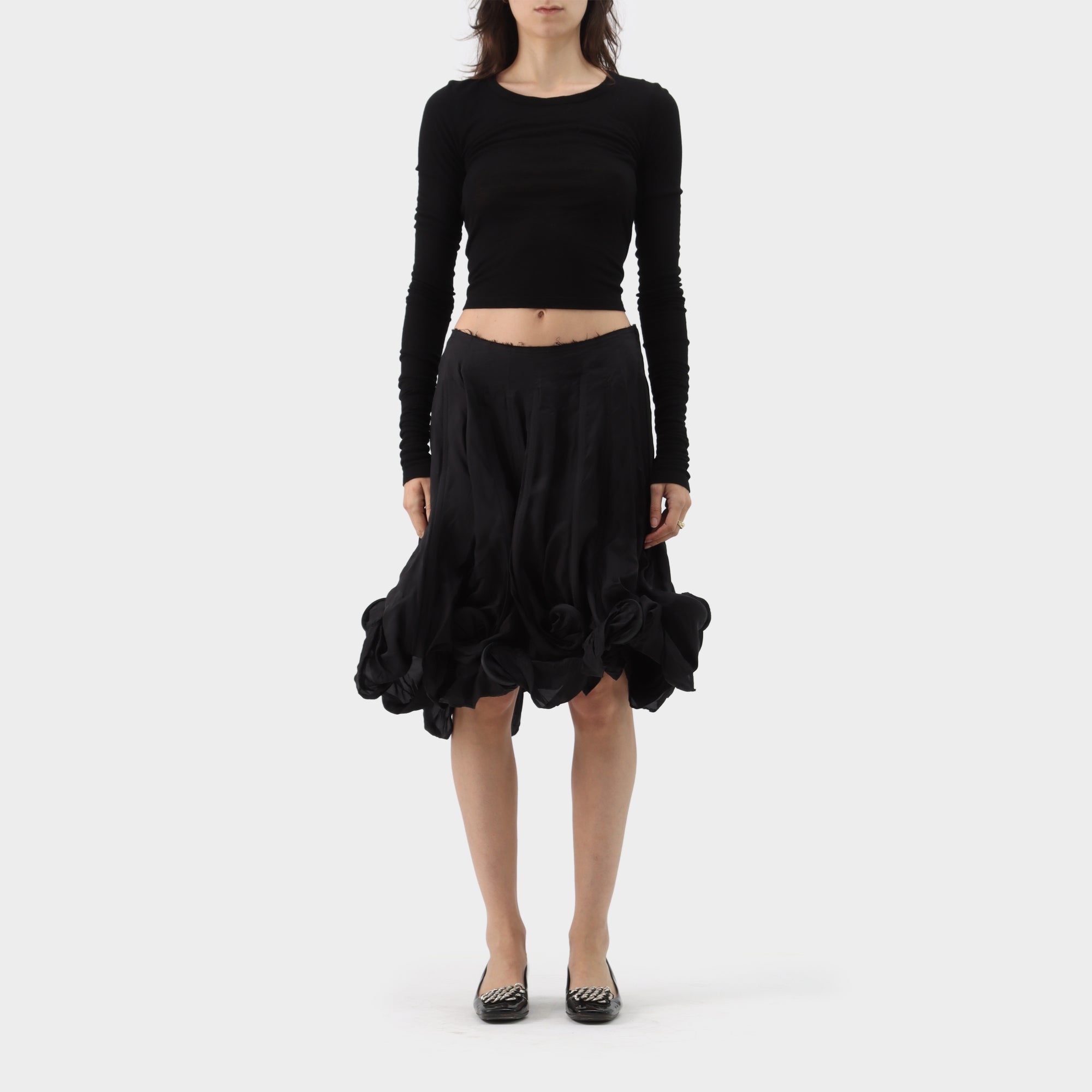 Comme des Garçons Boned Swirl Skirt