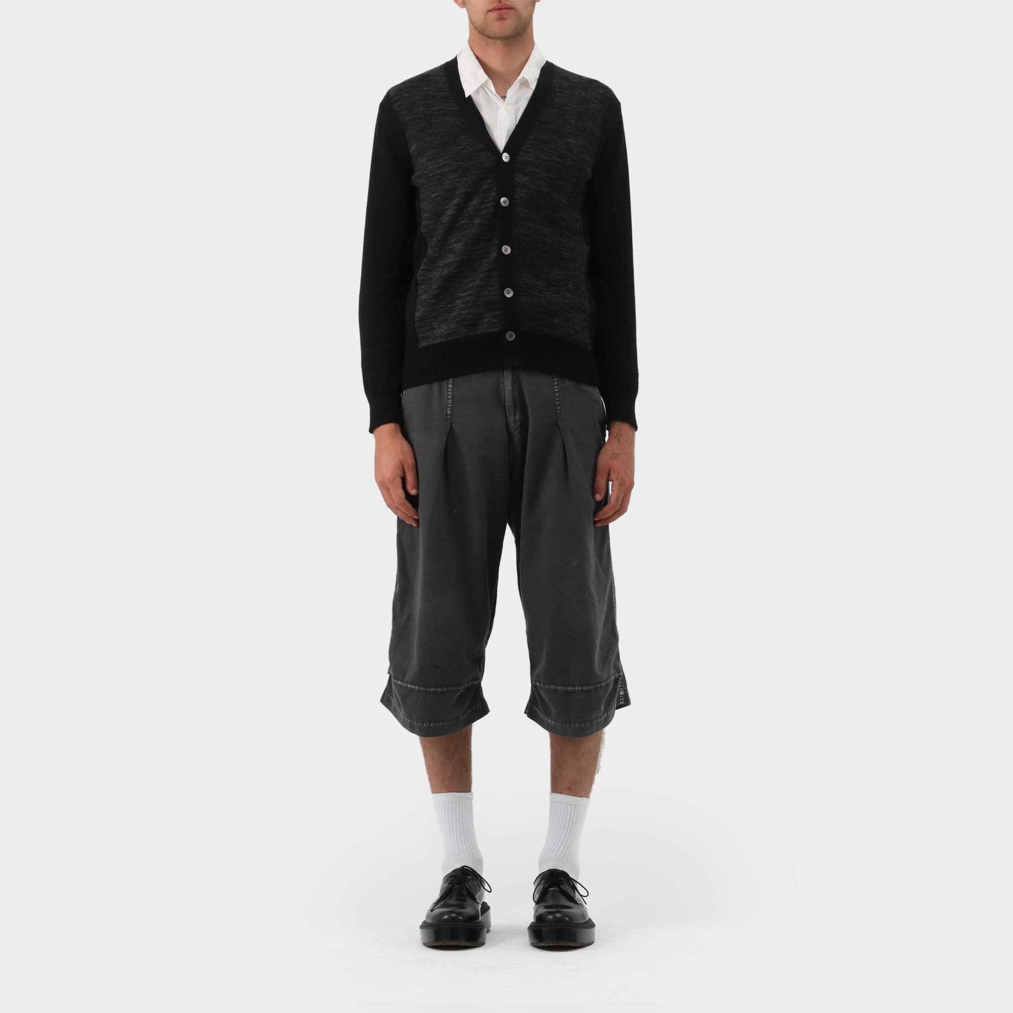 Comme des Garçons Homme Two Tone Cardigan