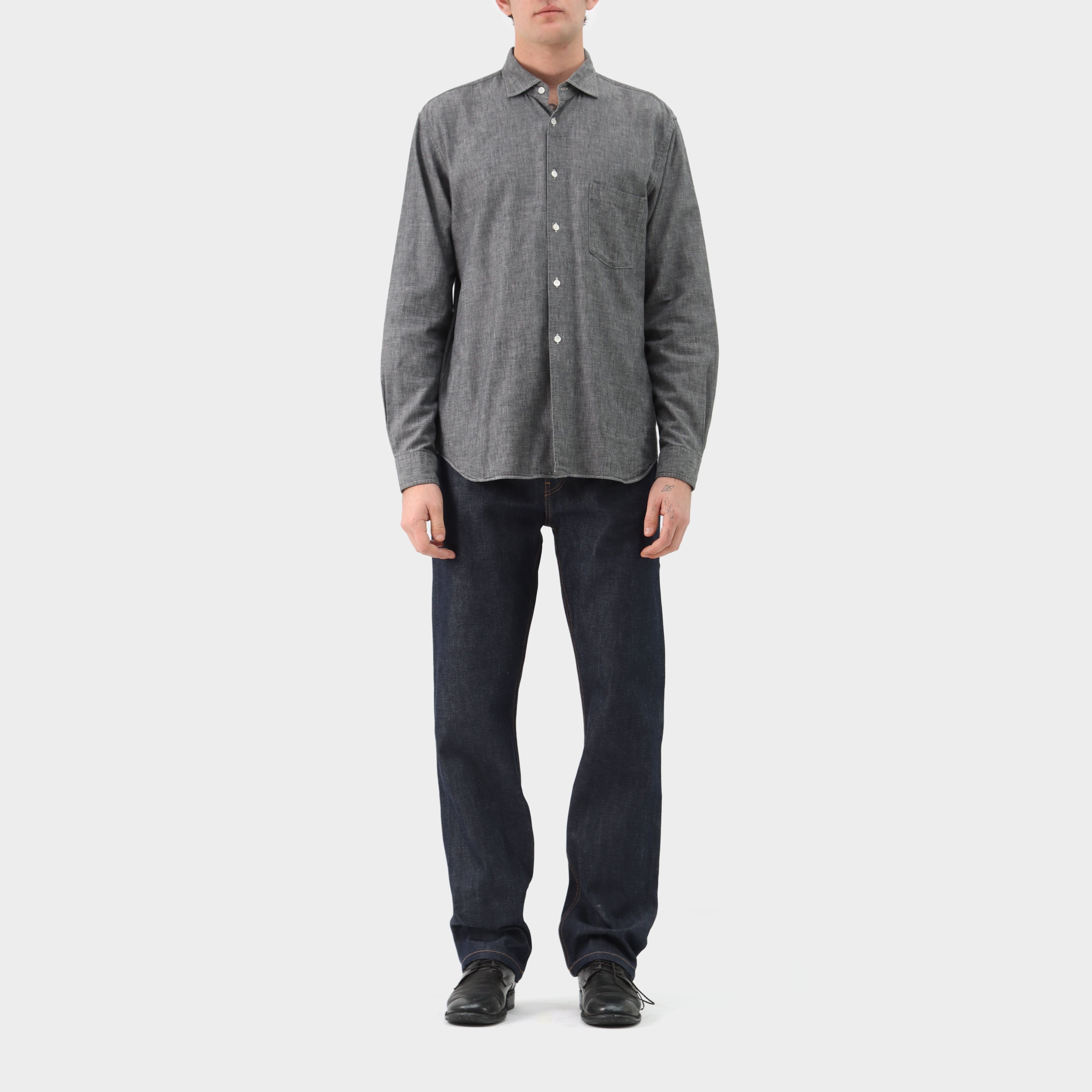 COMME des GARÇONS Chambray Shirts Comme Des Garçons Homme Plus chambray Shirt – Shop Bruce