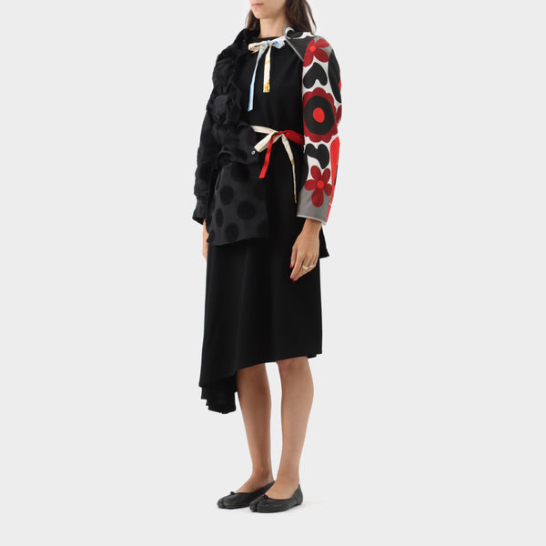 Comme des Garçons Recycled Scarf Tie-up Half jacket