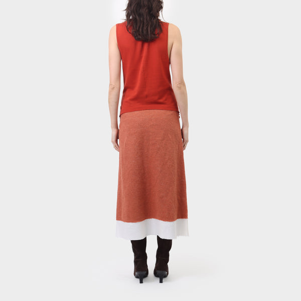 Comme des Garçons Textured Jute Skirt