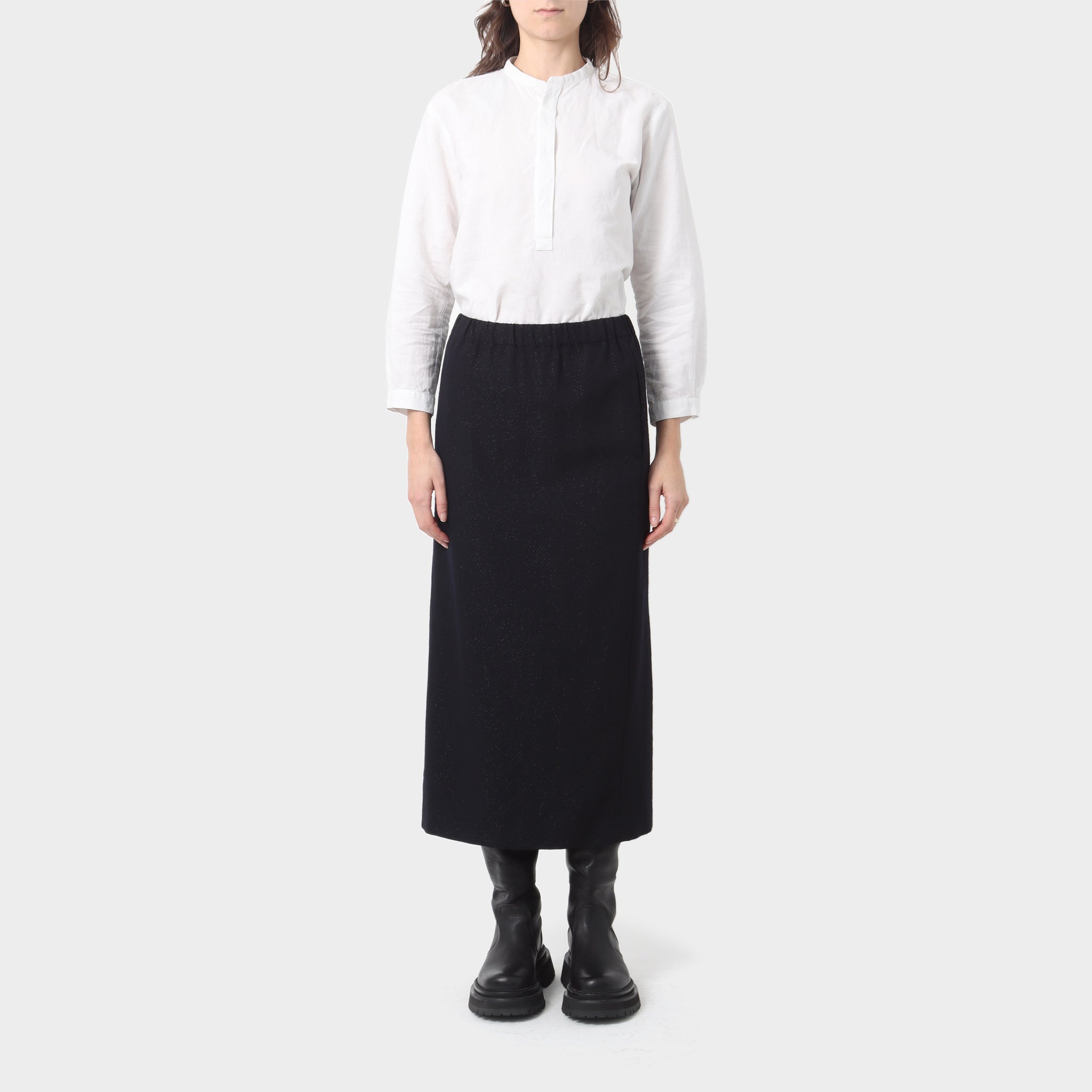 Comme des Garçons Flecked Wool Skirt – Shop Bruce