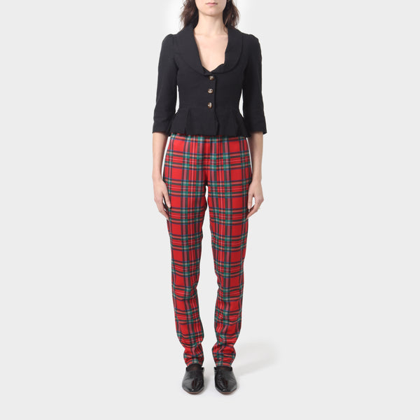 Comme des Garçons Tartan Leggings