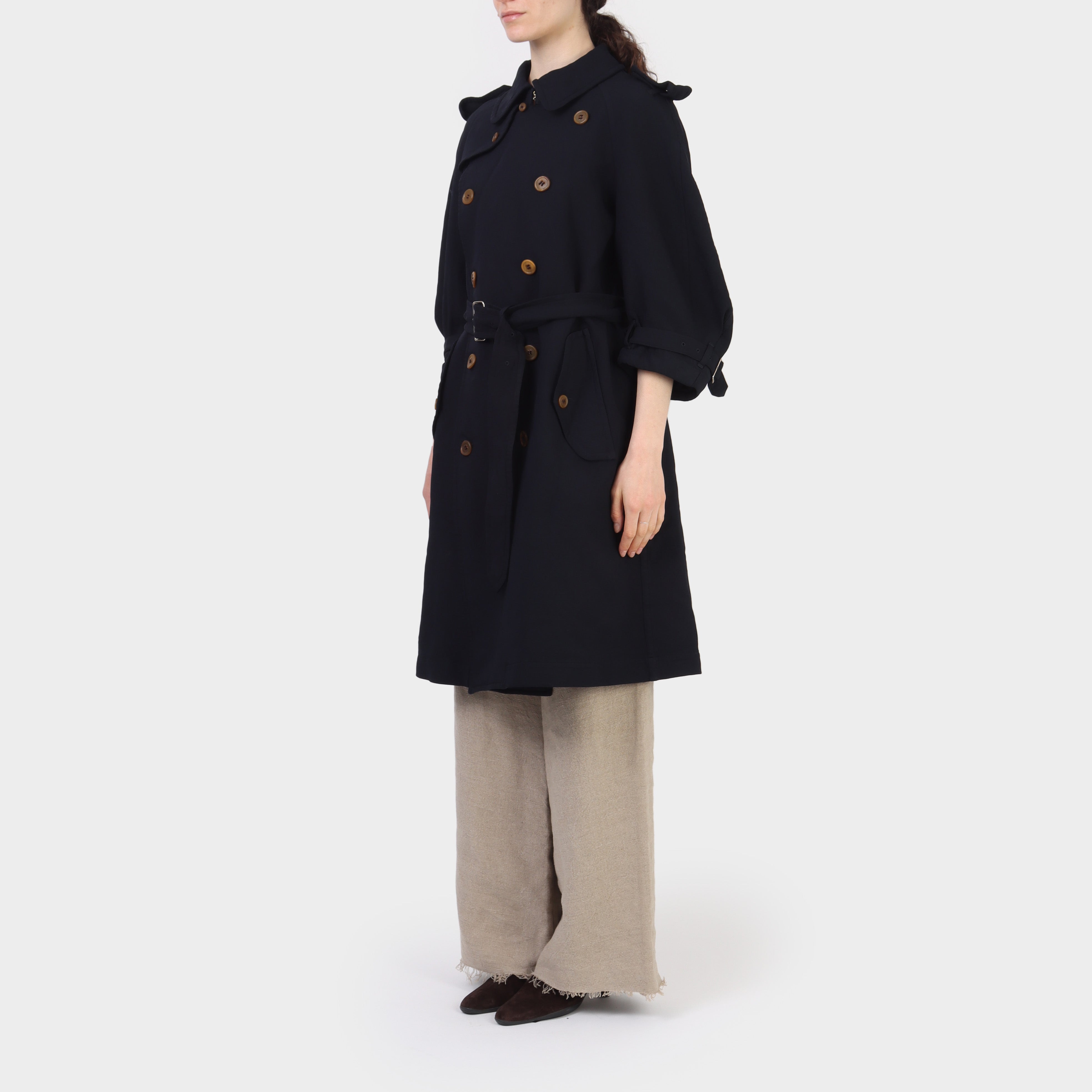 Comme des Garçons Short Trench Coat COMME des GARÇONS Trench Coat – dot COMME