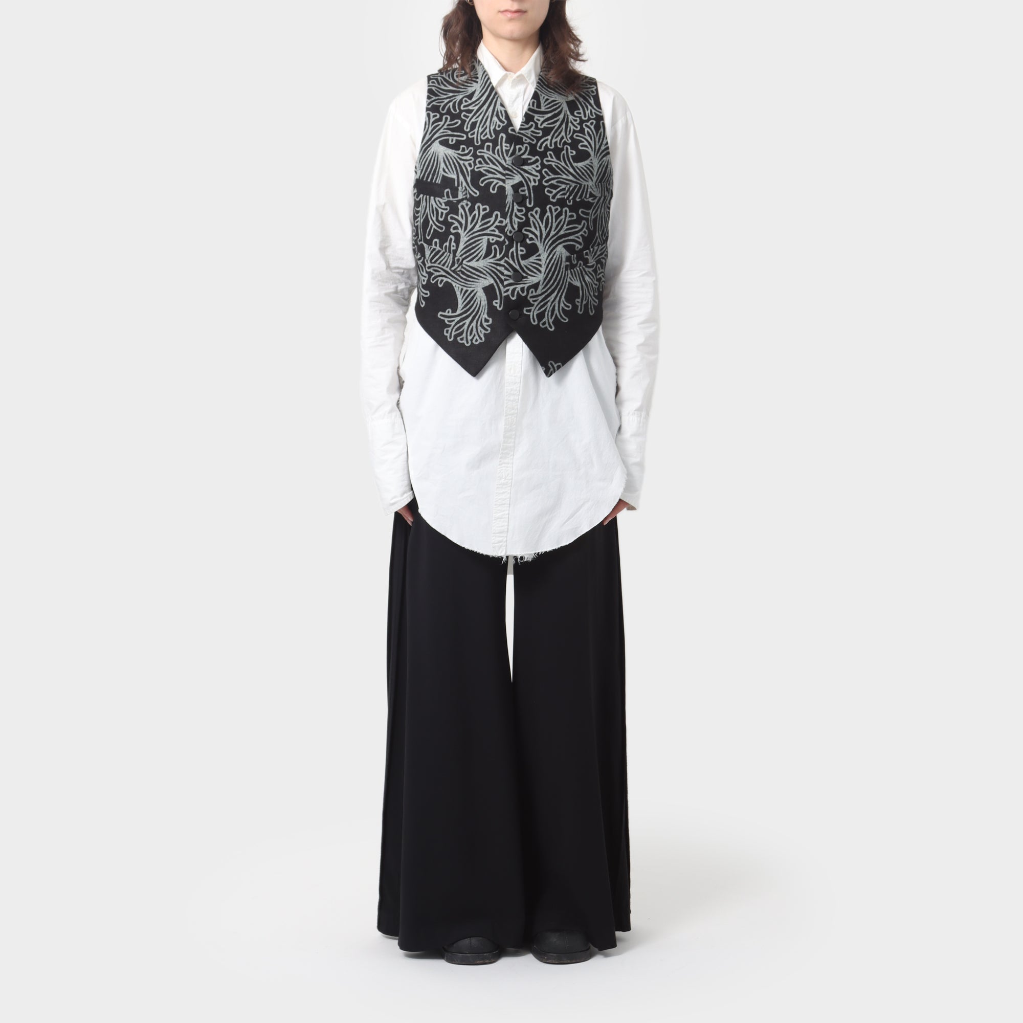 Christopher Nemeth Painted Linen Vest