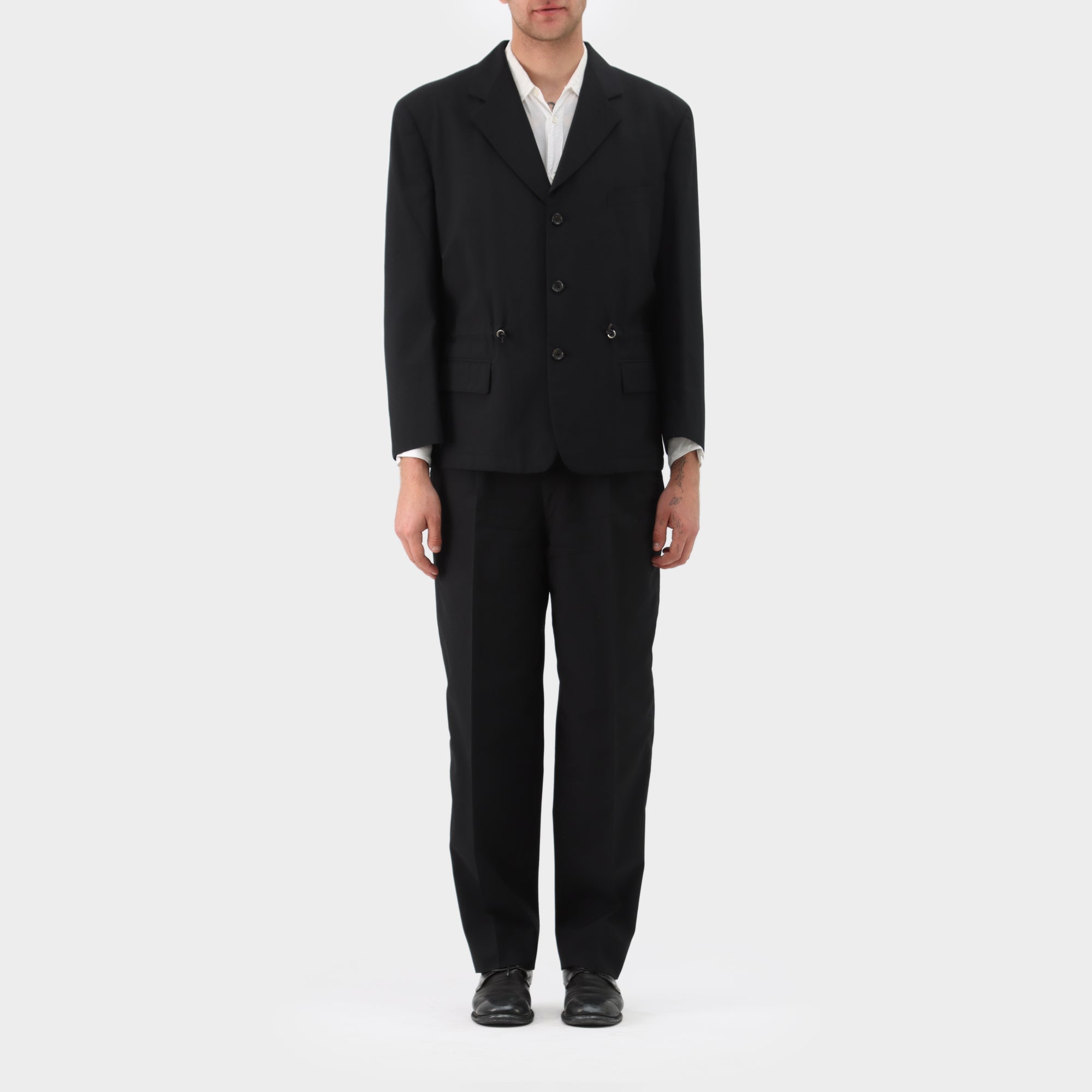 Comme des Garçons Homme Plus Drawstring Jacket Suit