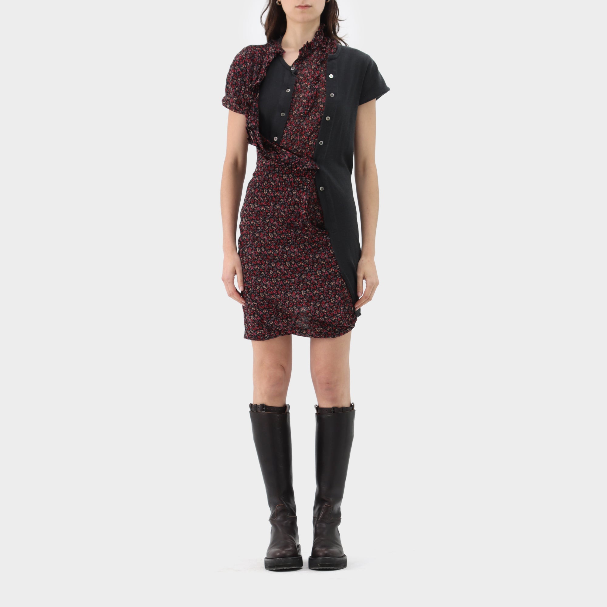 Junya Watanabe Double Layer Twisted Dress