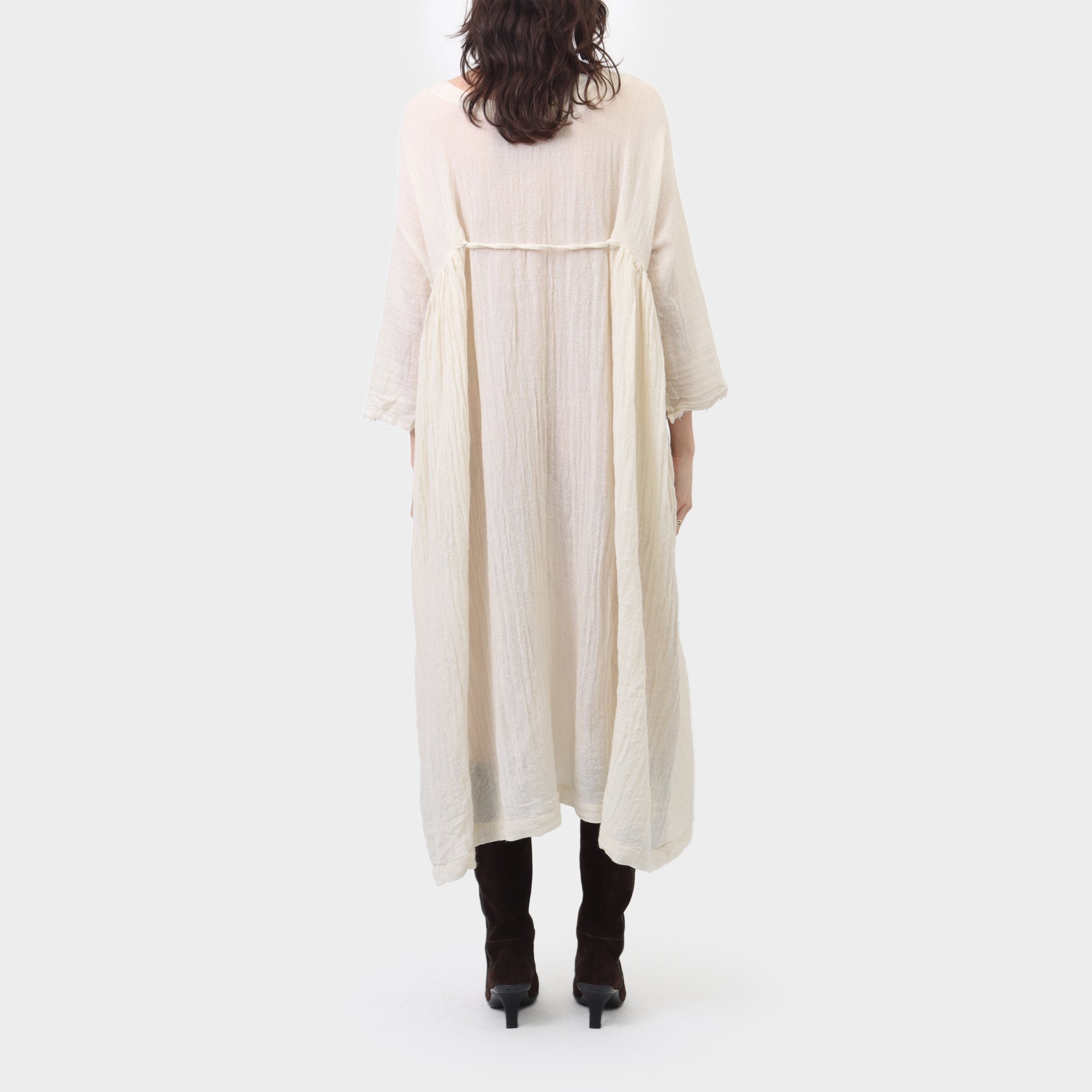 Daniela Gregis Light Weight Wool Gauze Dress