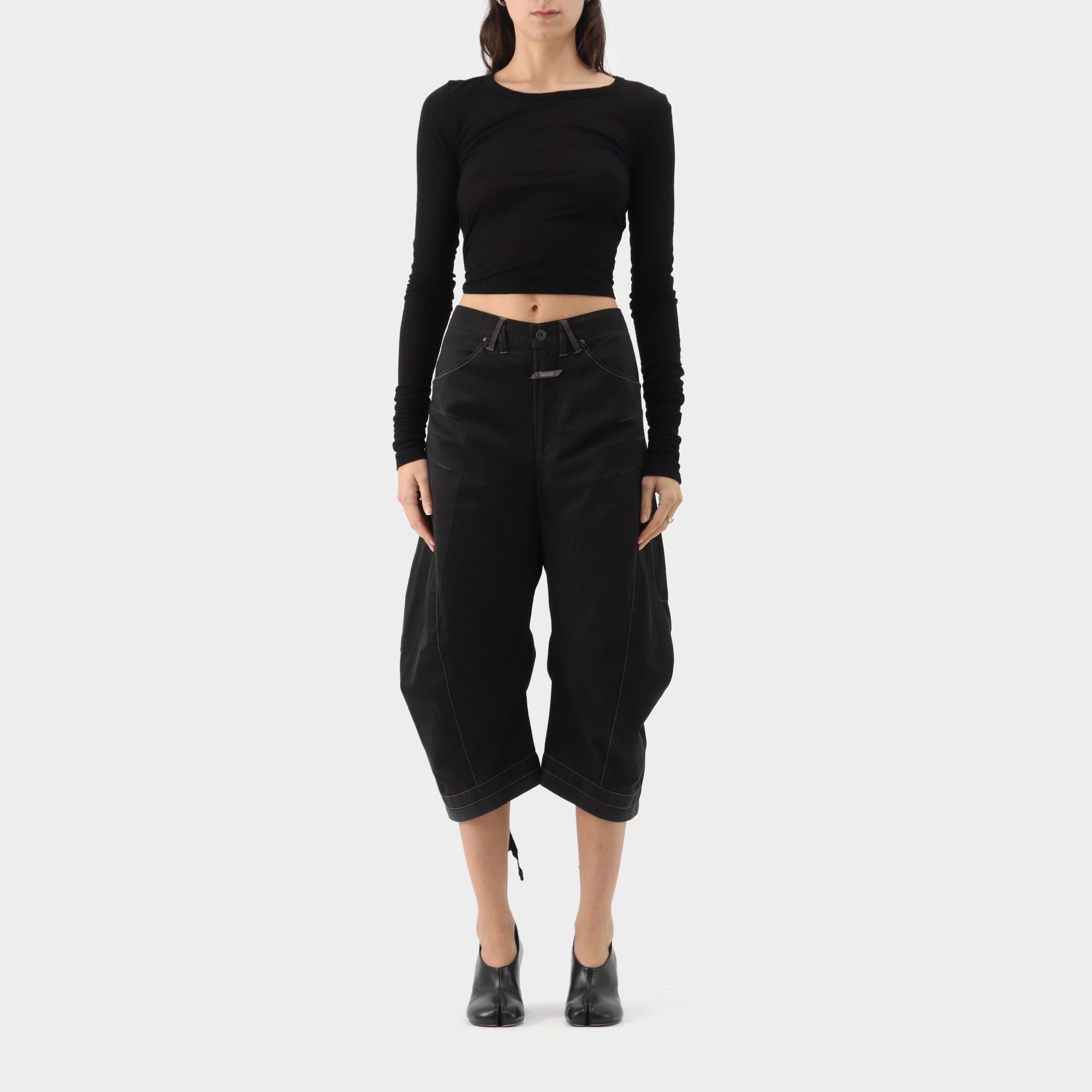 Marithe Francois Girbaud Balloon Leg Cargo Shorts