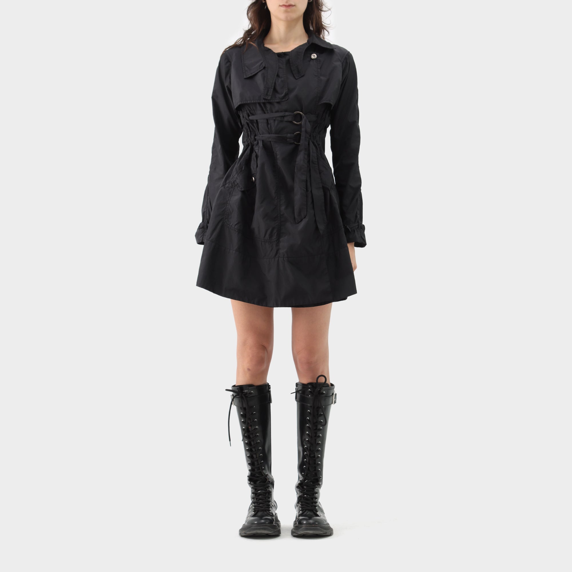 Marithé+François Girbaud Nylon Trench
