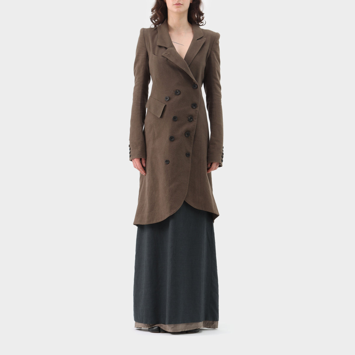 If 6 Was 9 Moleskin Longline Coat – Shop Bruce