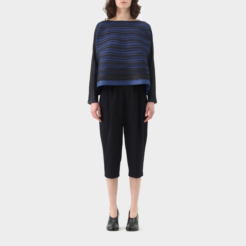 PLEATS PLEASE zip vest top