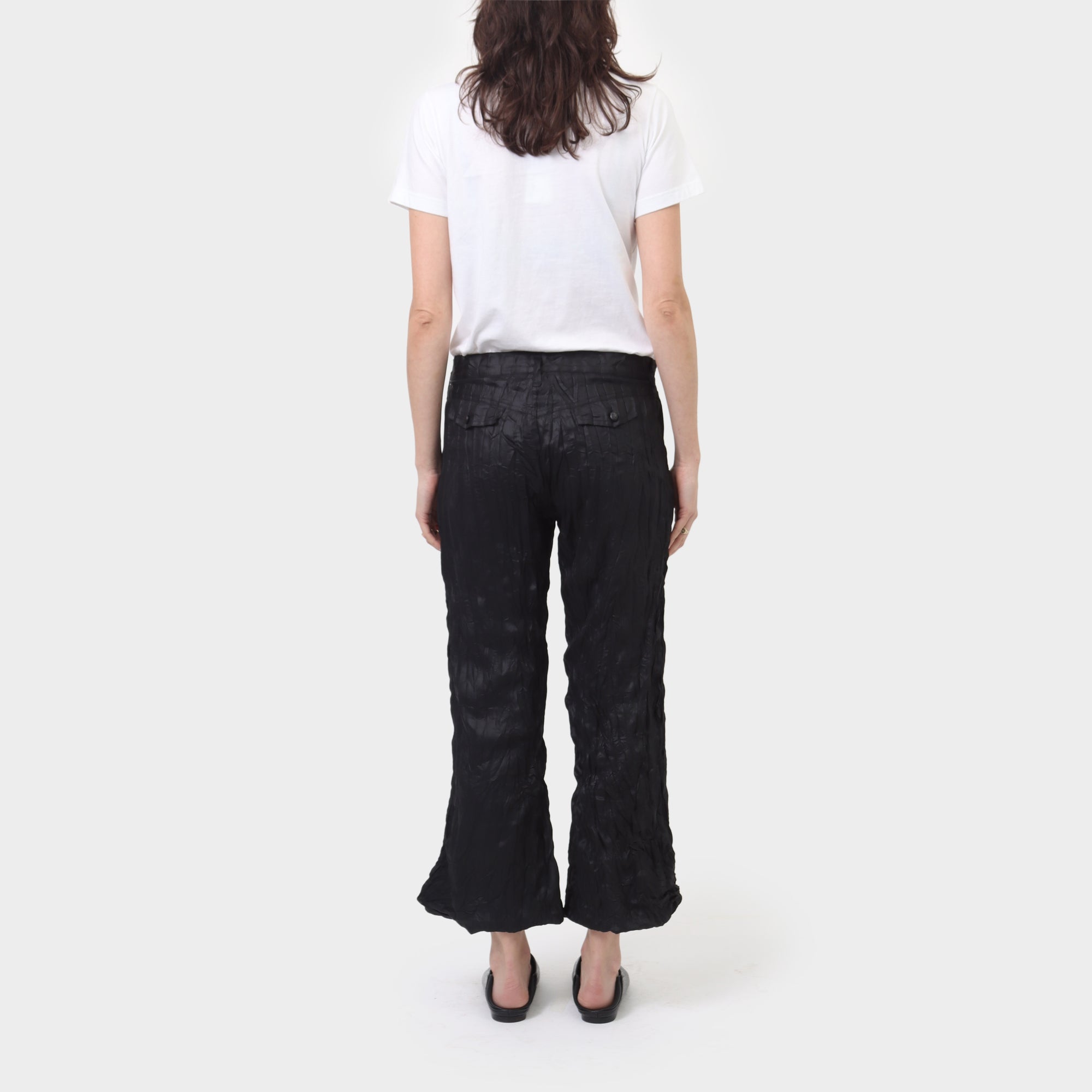 Issey Miyake Fete Crushed Pleat Pants