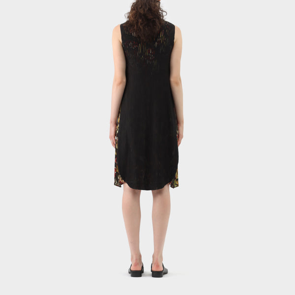 Issey Miyake Hidden Print Pleated Dress