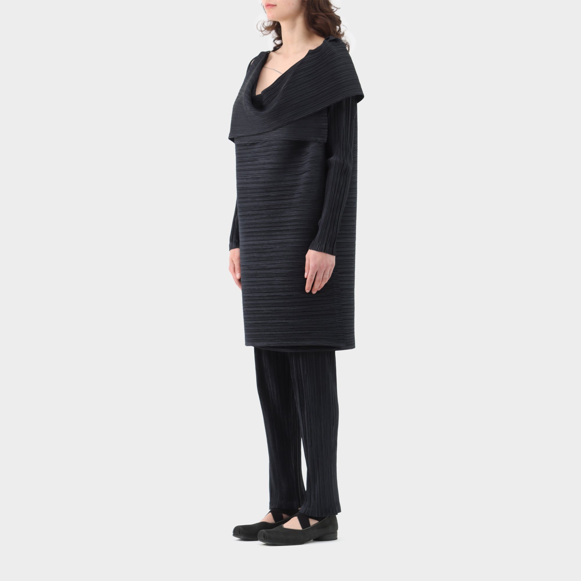 Issey Miyake Pleat Wrapped Jacket and Pant Set