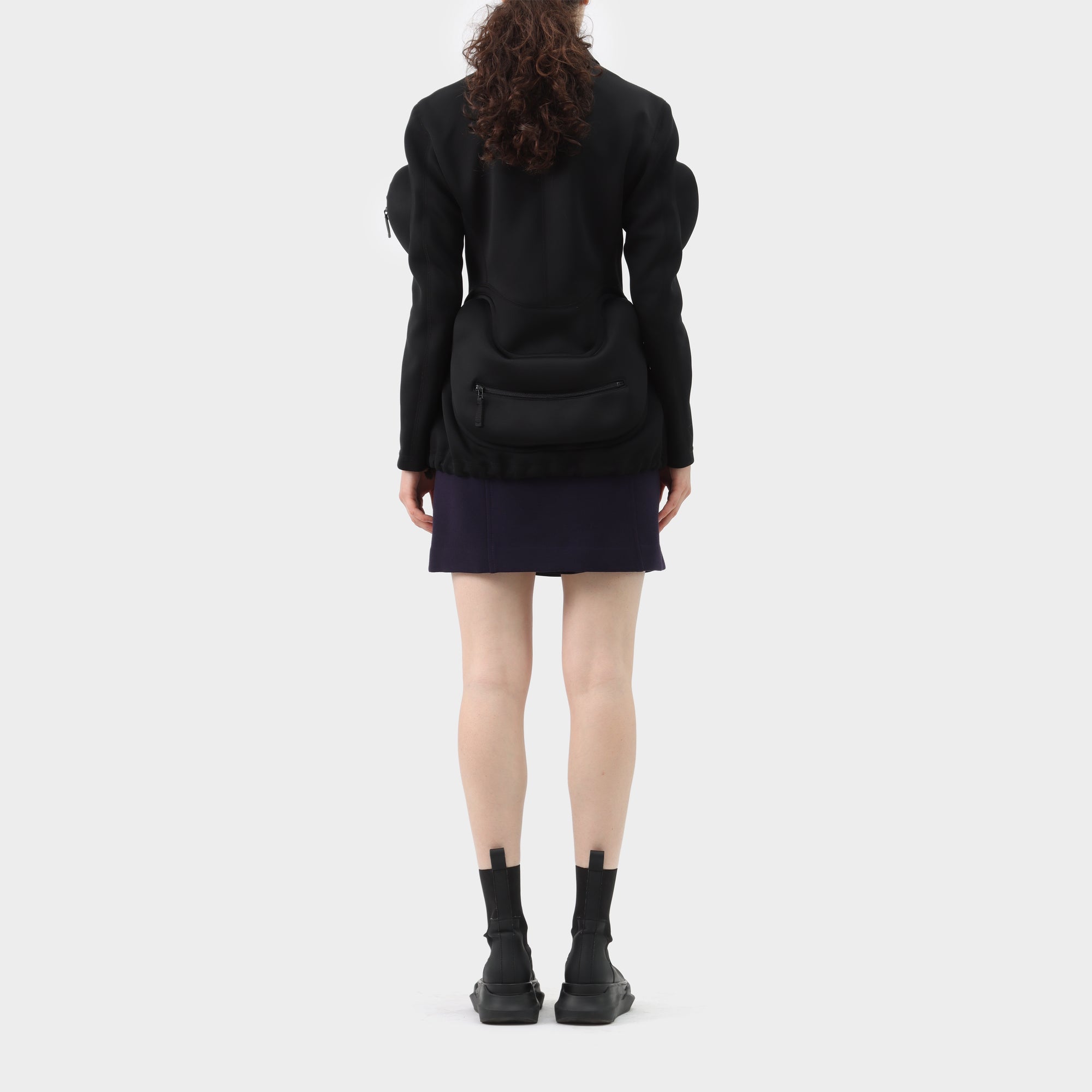 Issey Miyake Polyester Padded Pocket Jacket